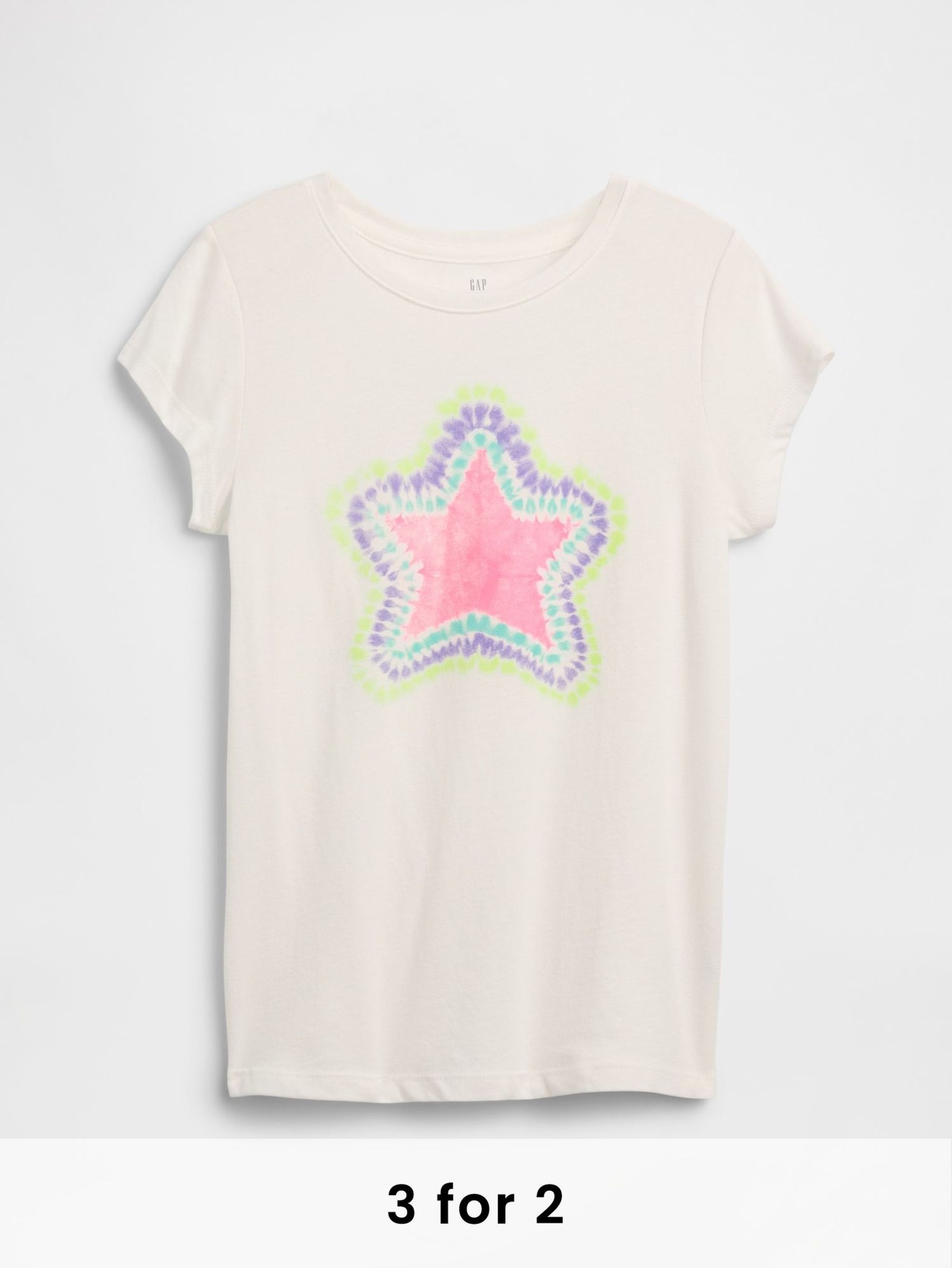 White Star Graphic Short Sleeve T-Shirt (4-13yrs) (H20228) | £10