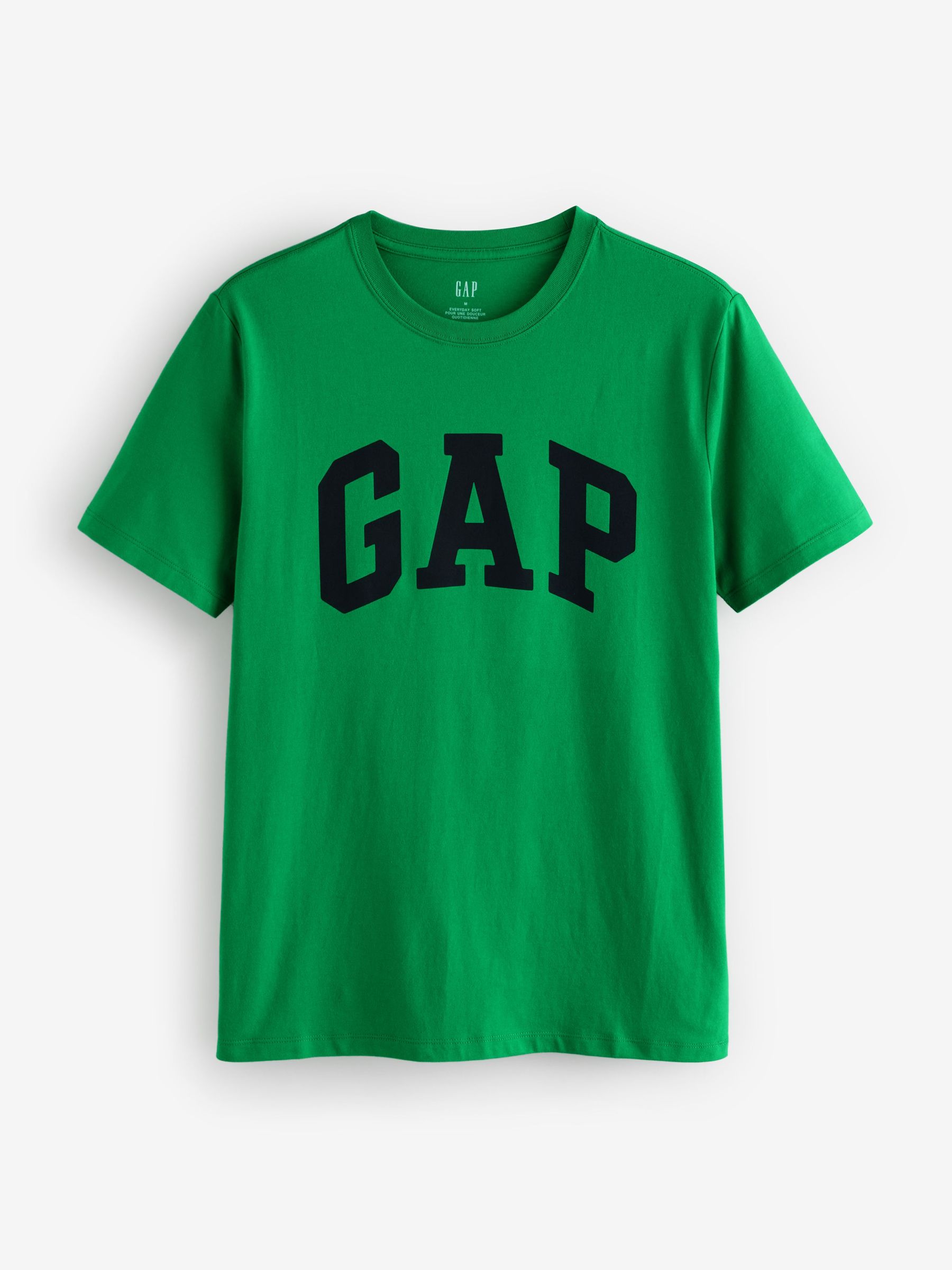 Dark Green Everyday Logo 100% Cotton Crew Neck Short Sleeve T-Shirt (H20384) | £14