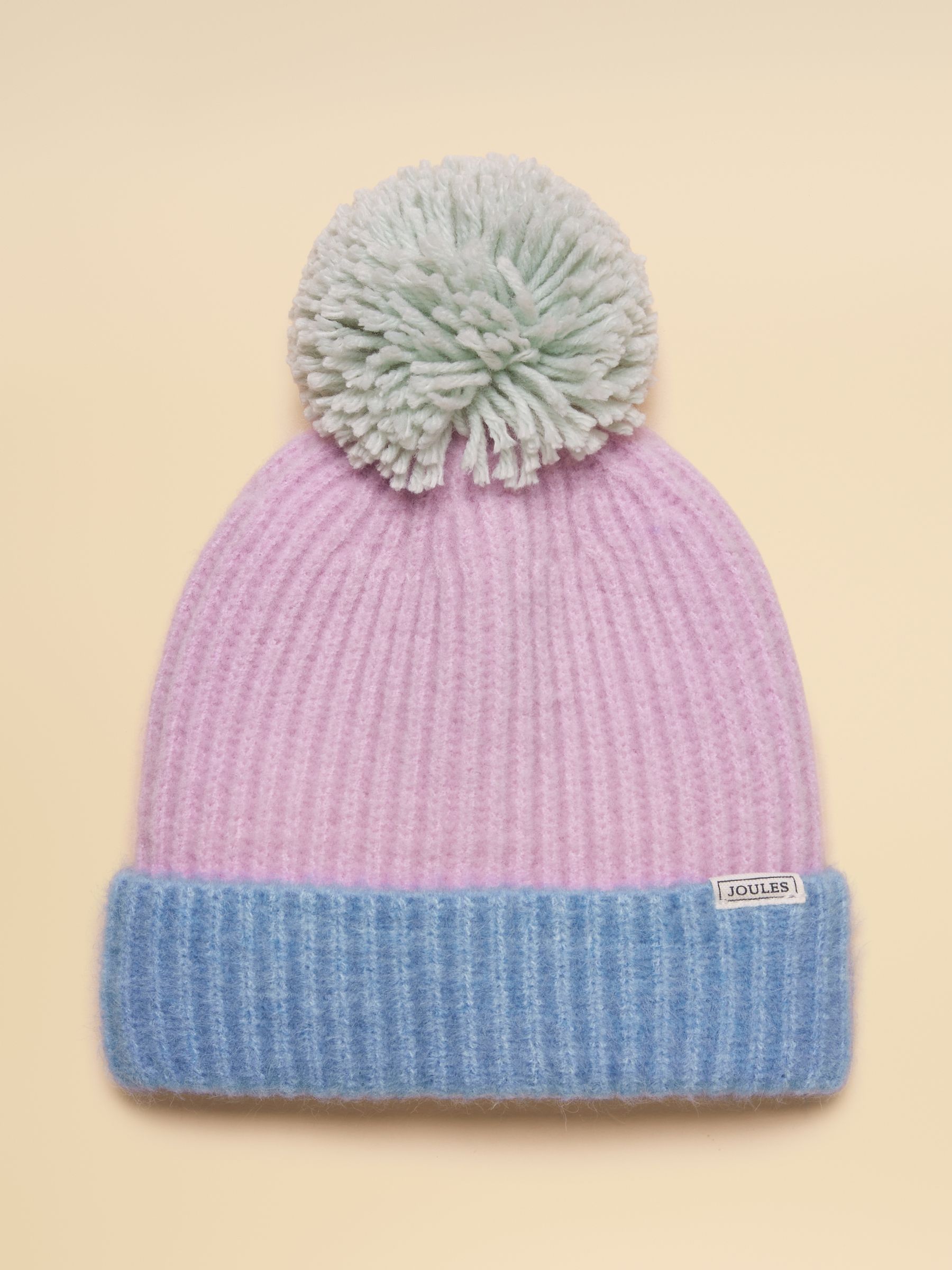 Explorer Lilac Blue Bobble Beanie (H20646) | £12.95