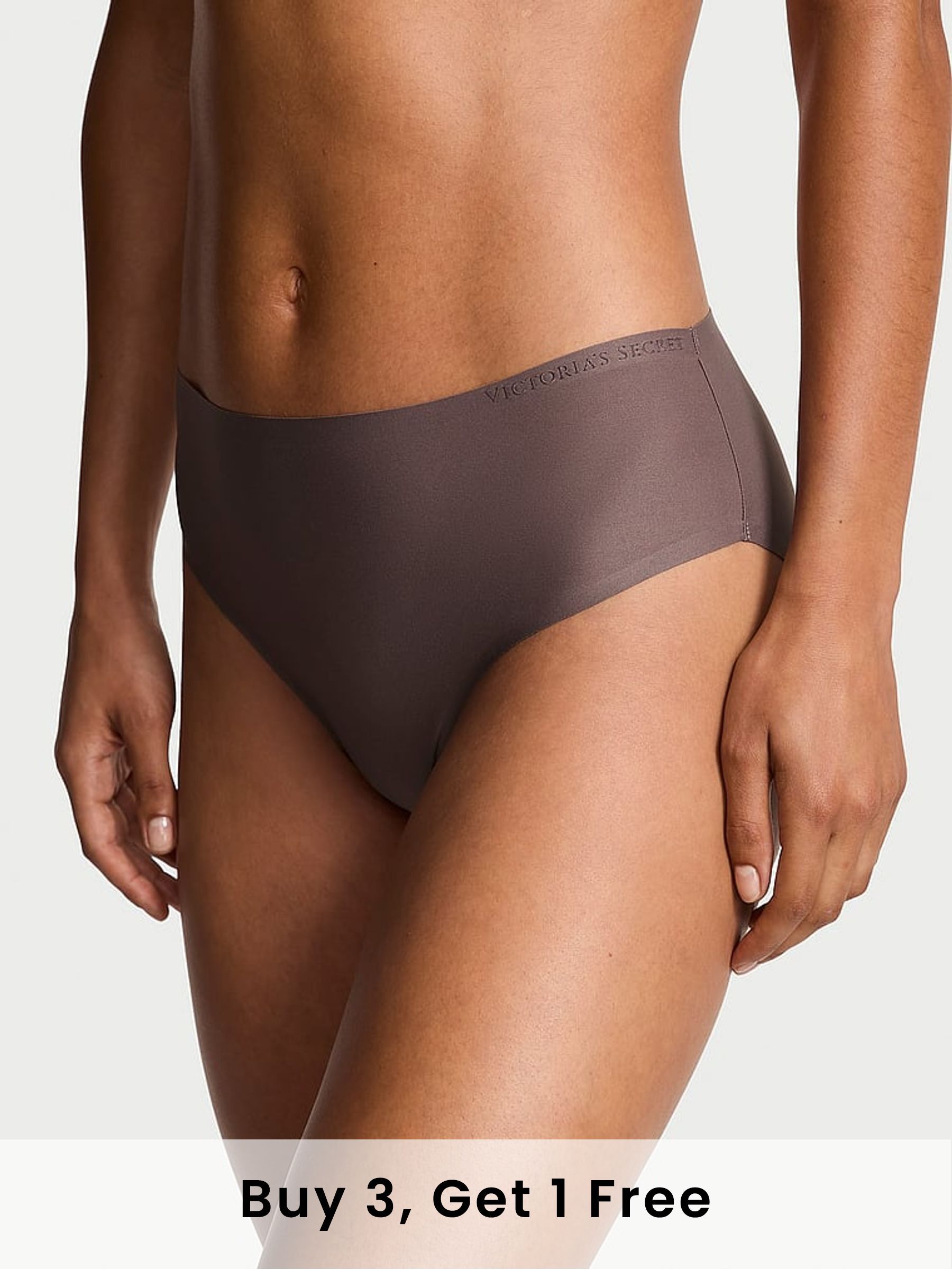 Cloudy Grey Bikini Mid-Rise Knickers (H22858) | £16