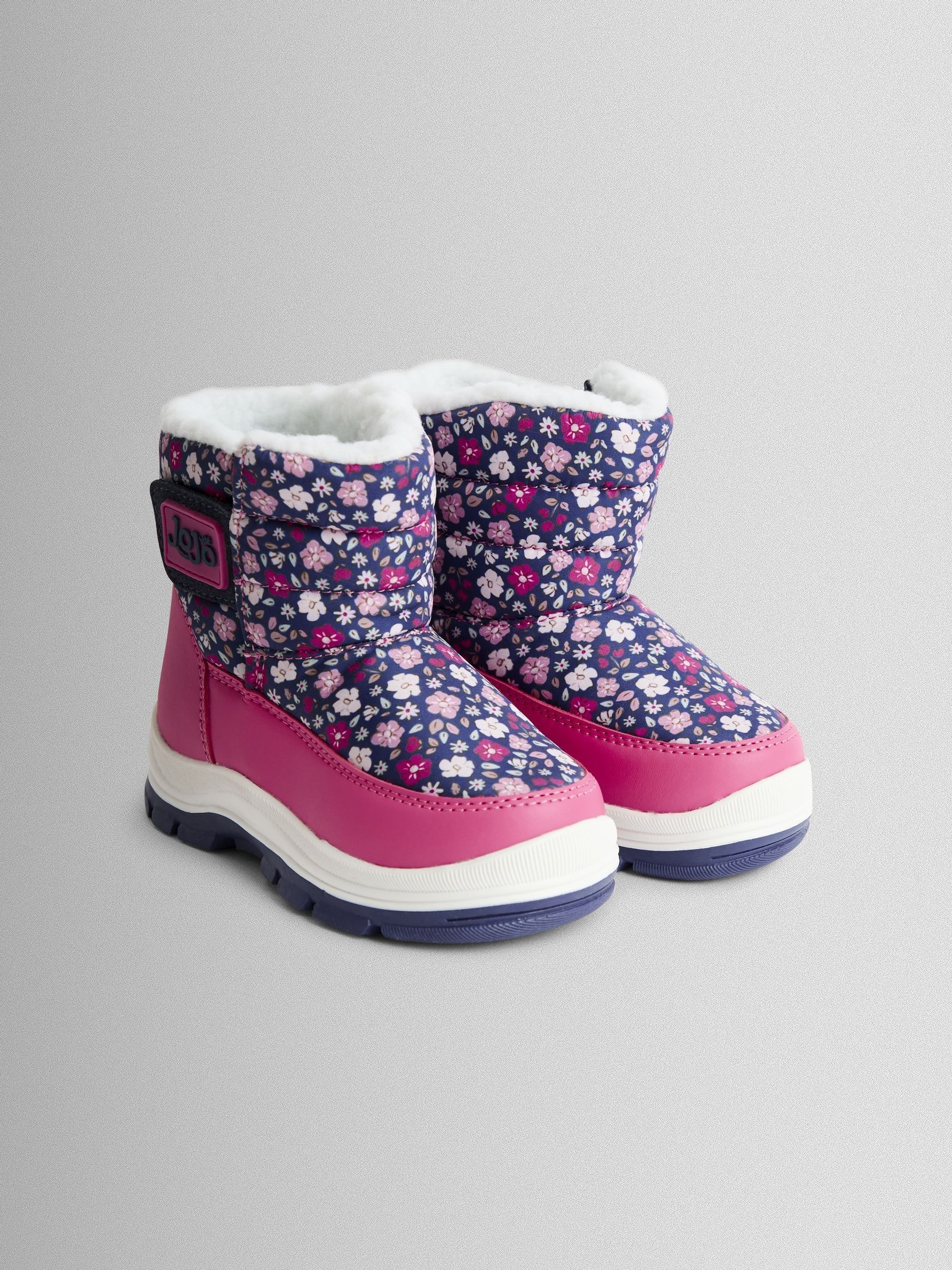 Pink Ditsy Cosy Snow Boots (H23438) | £29.50 - £32.50