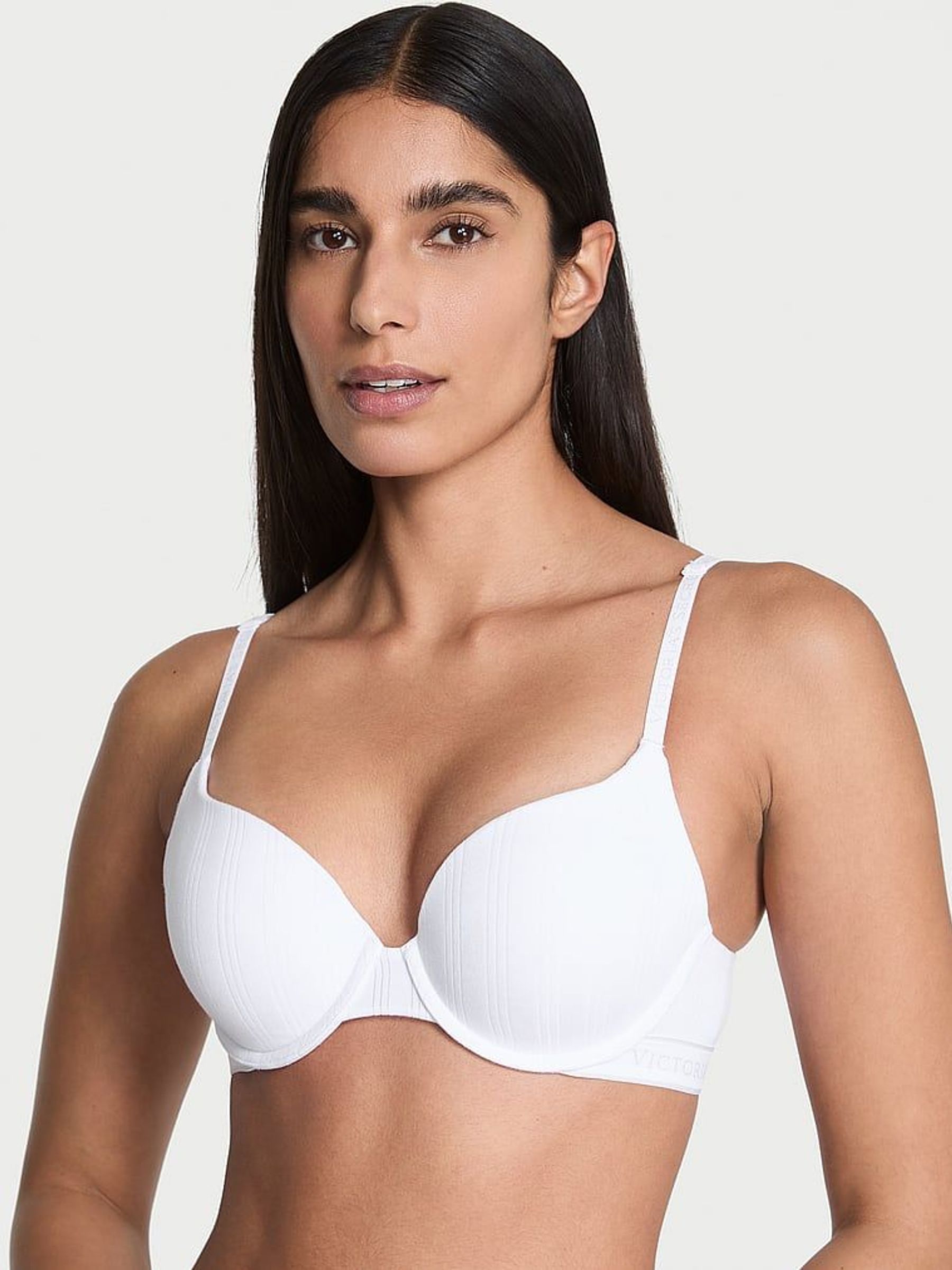 White Full Cup Push Up Modal Bra (H23548) | £35