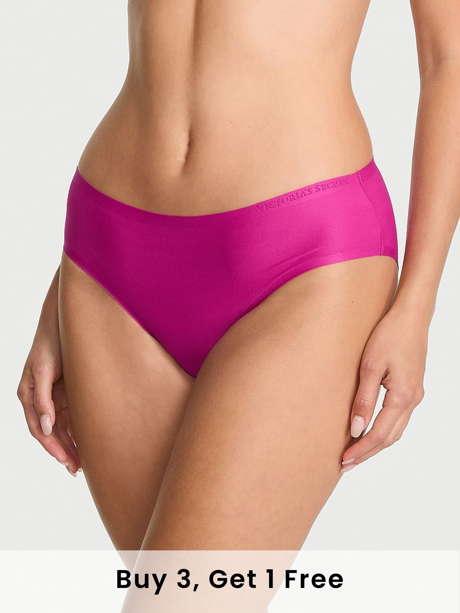 Allure Pink Bikini Mid-Rise Knickers (H23554) | £14