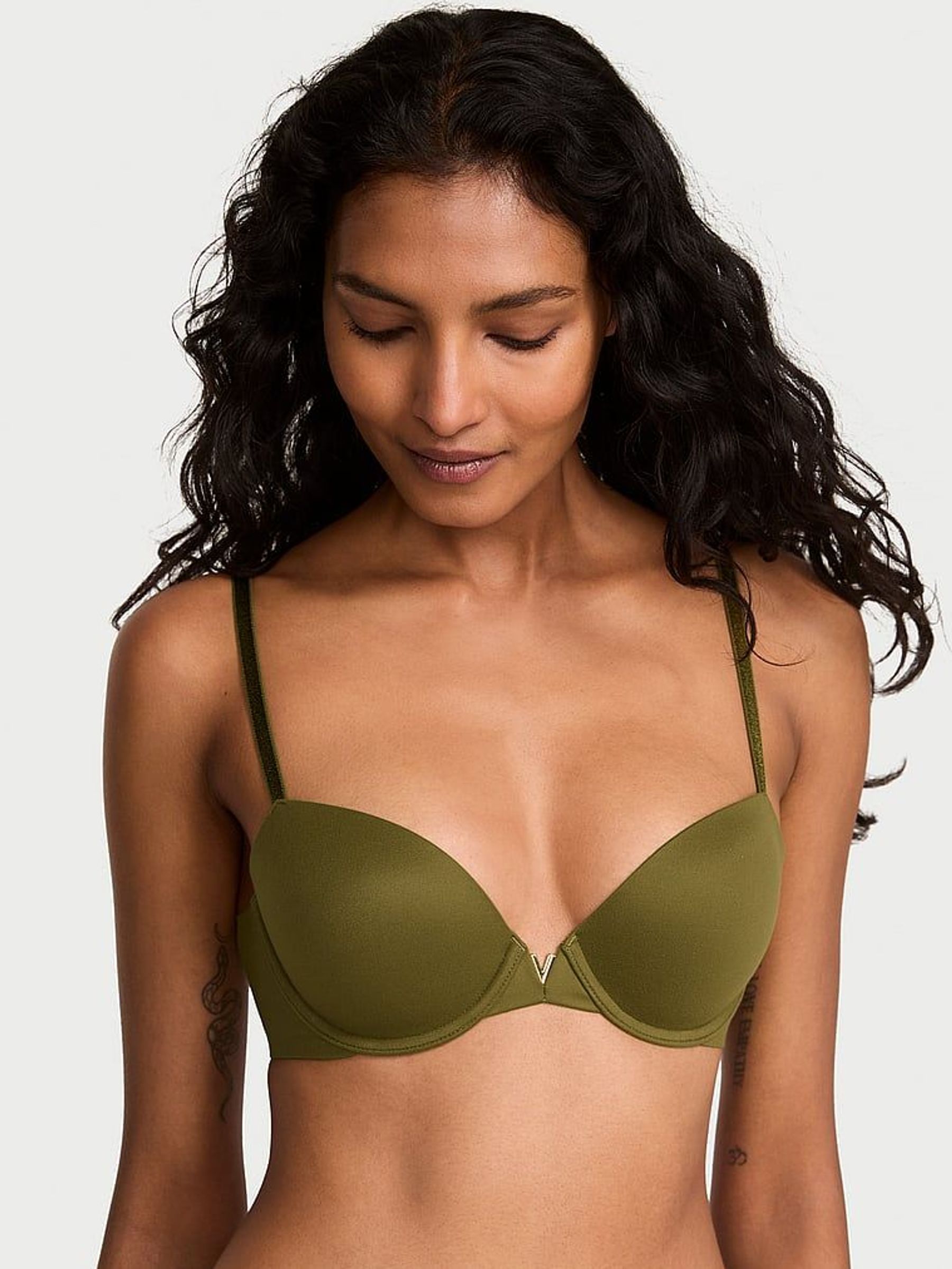 Green Chameleon Lightly Lined Demi Bra (H23557) | £45