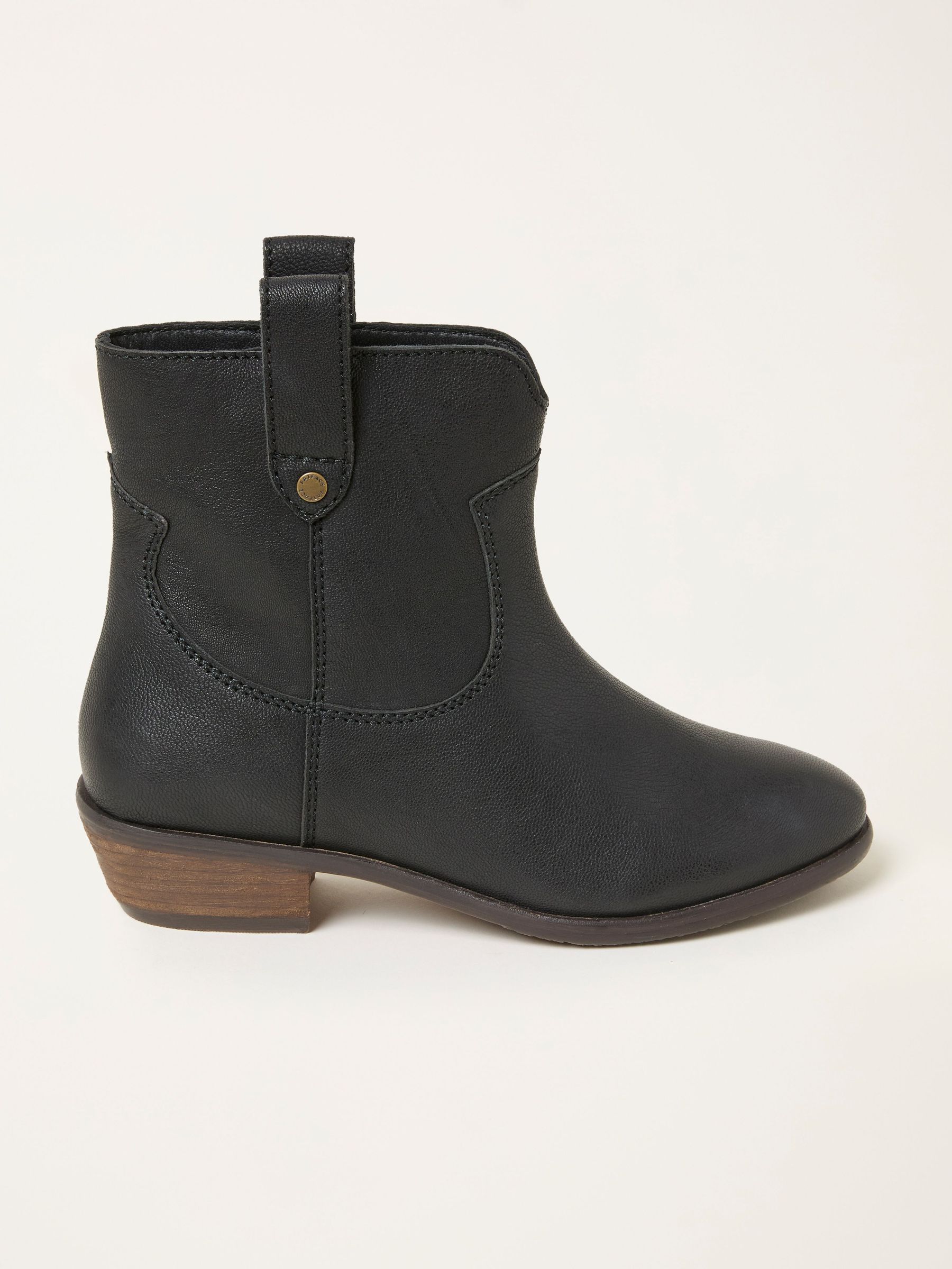 Remi Black Wide Fit Ankle Boot (H24941) | £79