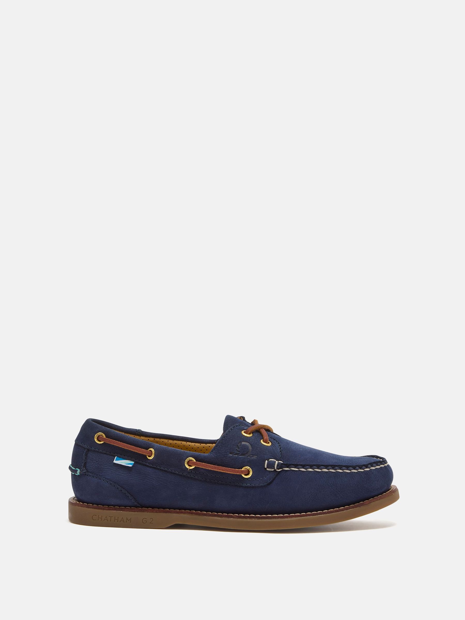 Chatham Navy Lyme G2 Boat Shoes (H25819) | £150
