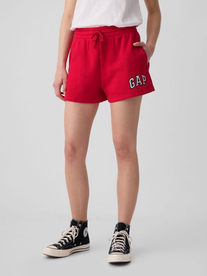 Red Logo Pull On Shorts (H26245) | £15