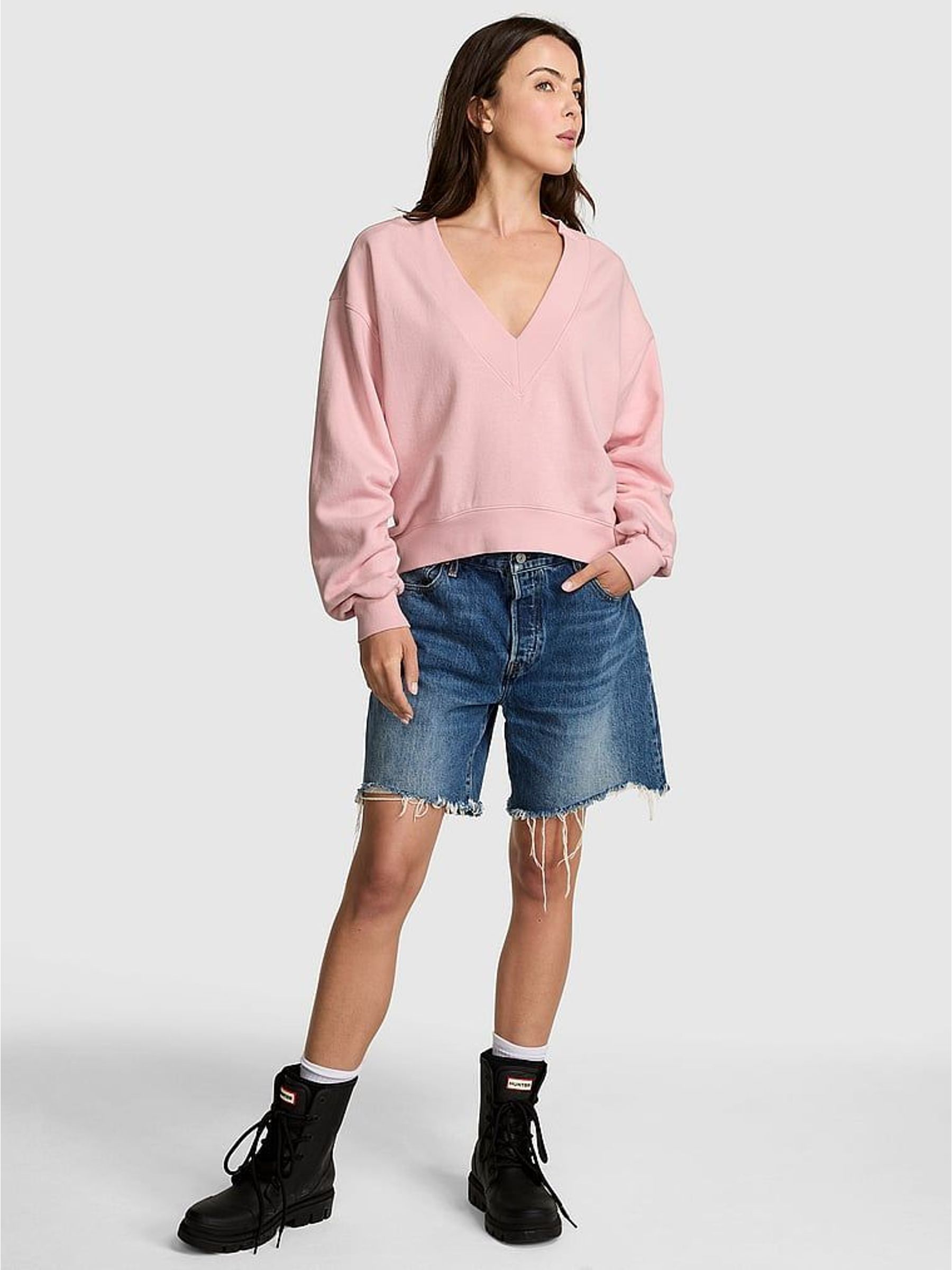 Dollhouse Pink Fleece Sweatshirt (H28351) | £50