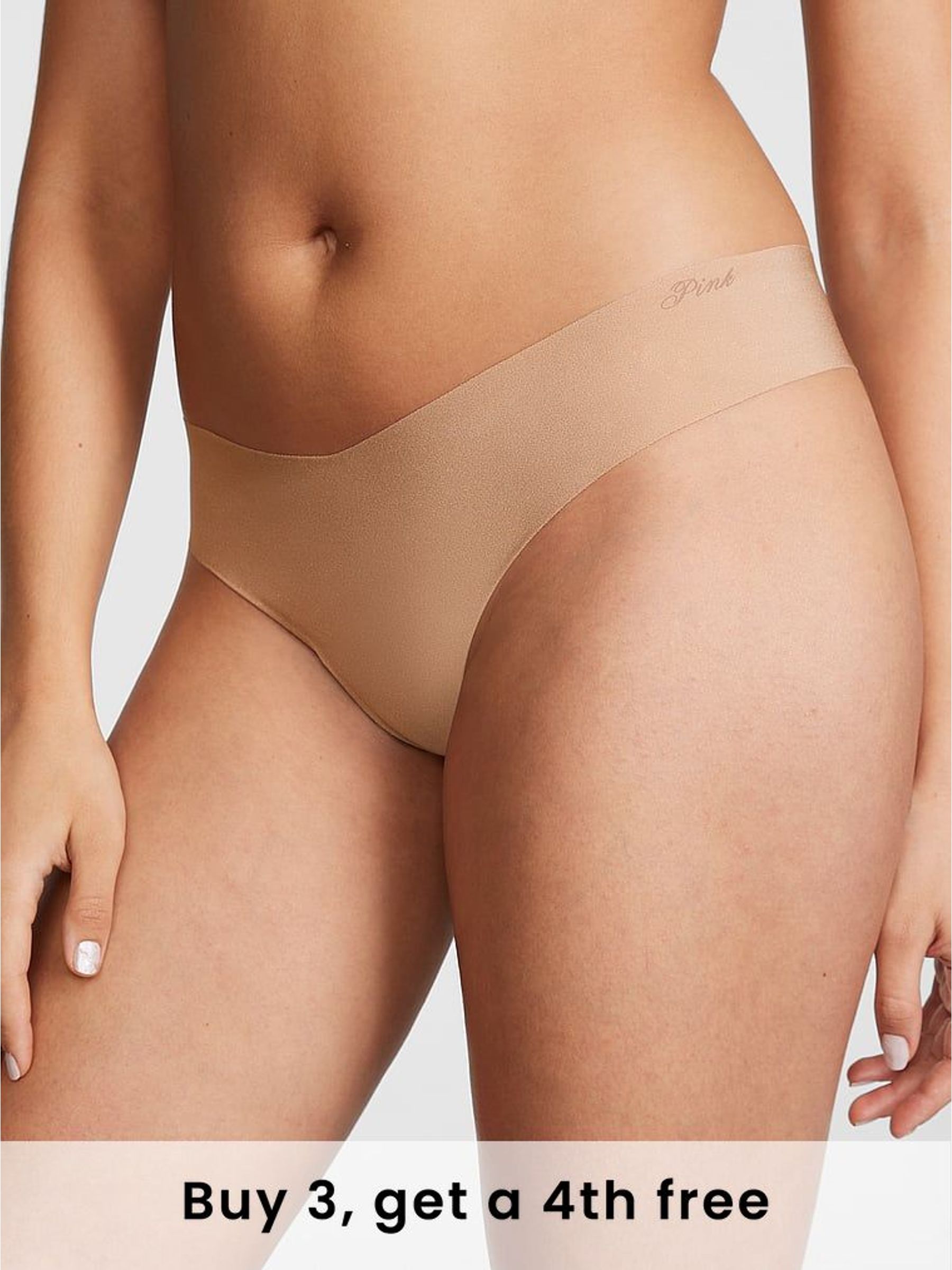 Praline Nude Thong No Show Knickers (H28488) | £9