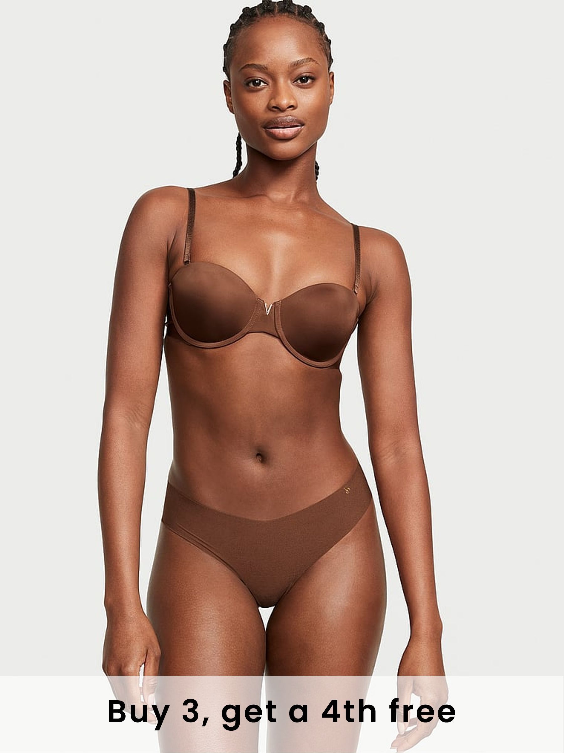 Mousse Nude Thong Knickers (H28525) | £9