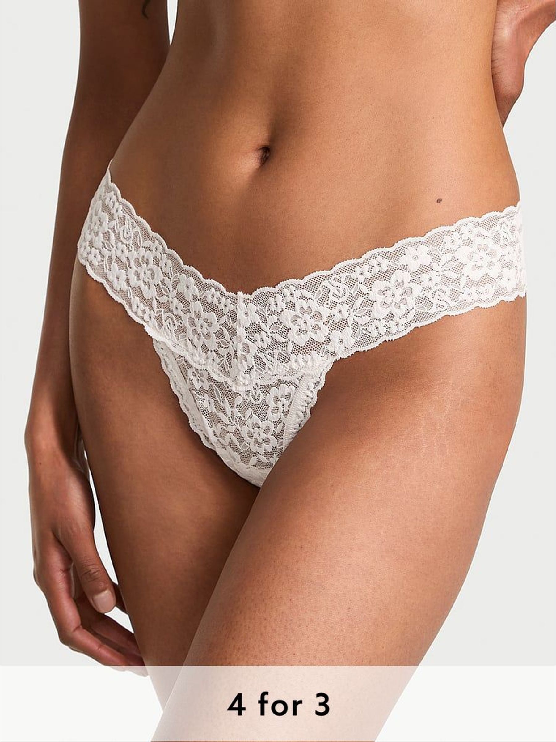 White Thong Knickers (H28632) | £9
