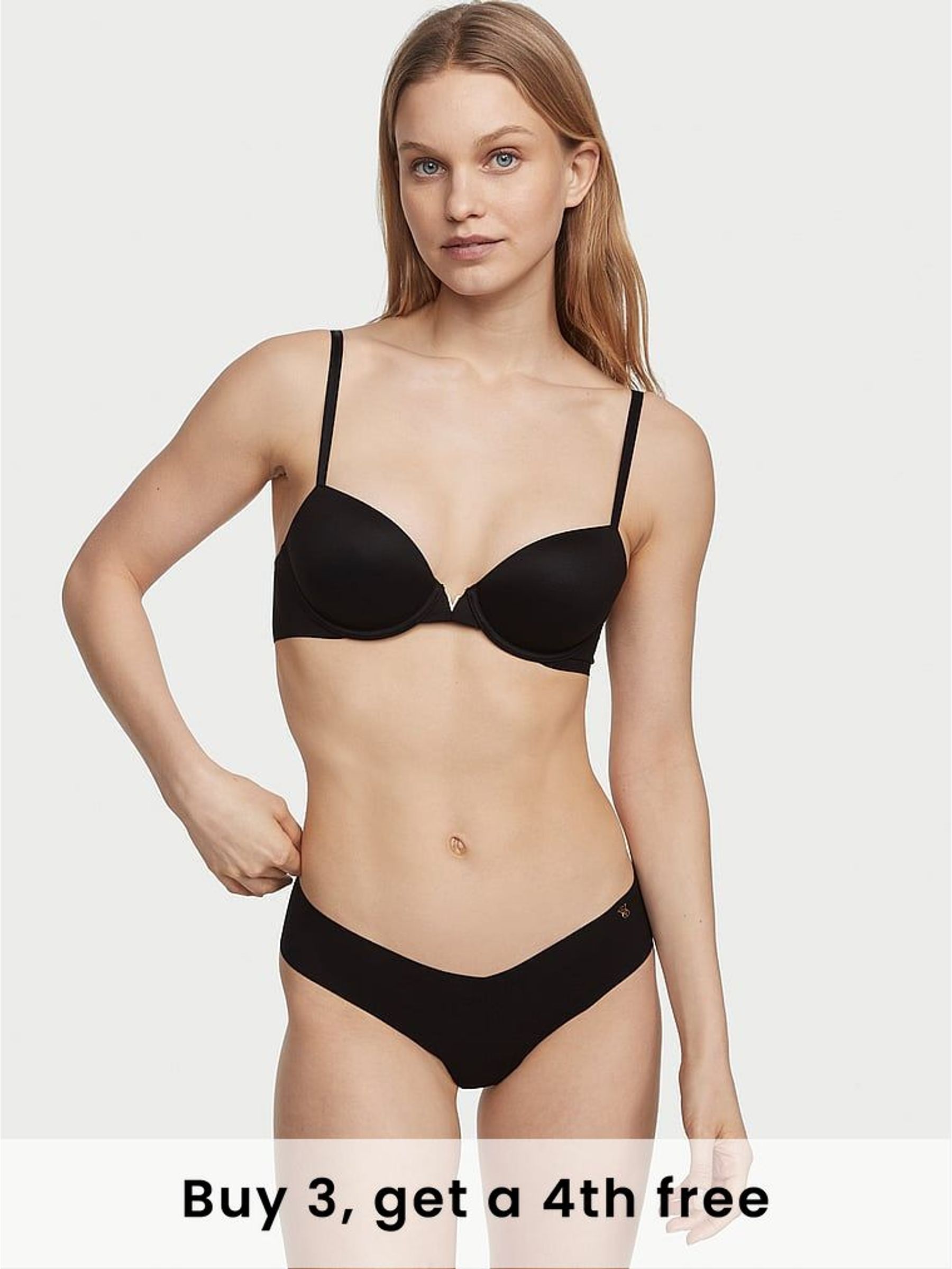 Black Thong Knickers (H28641) | £9