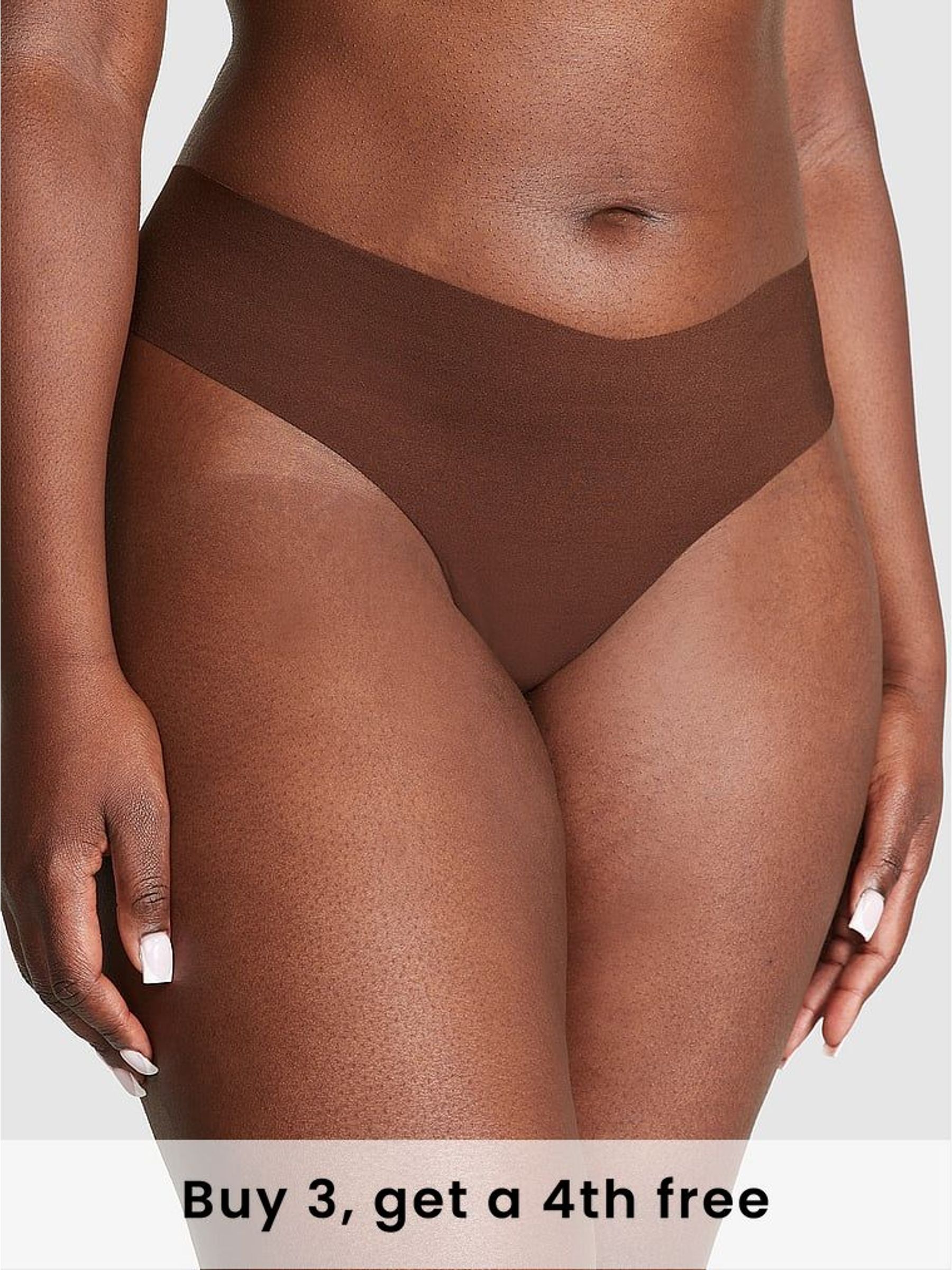 Ganache Nude Thong No Show Knickers (H28678) | £9