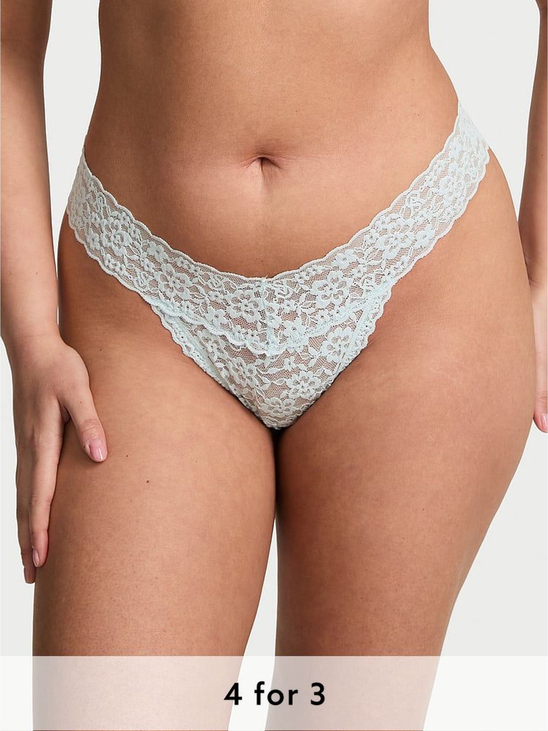 Tradewind Blue Thong Strappy Back Knickers (H28686) | £9