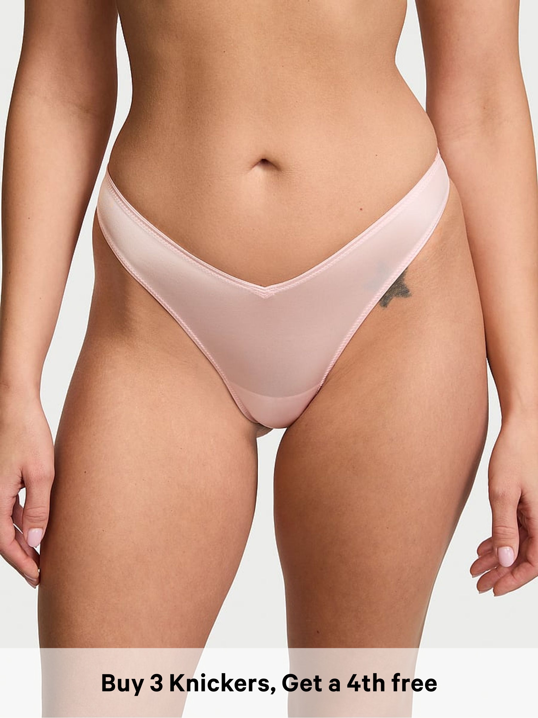 Angel Pink Thong Knickers (H28697) | £14