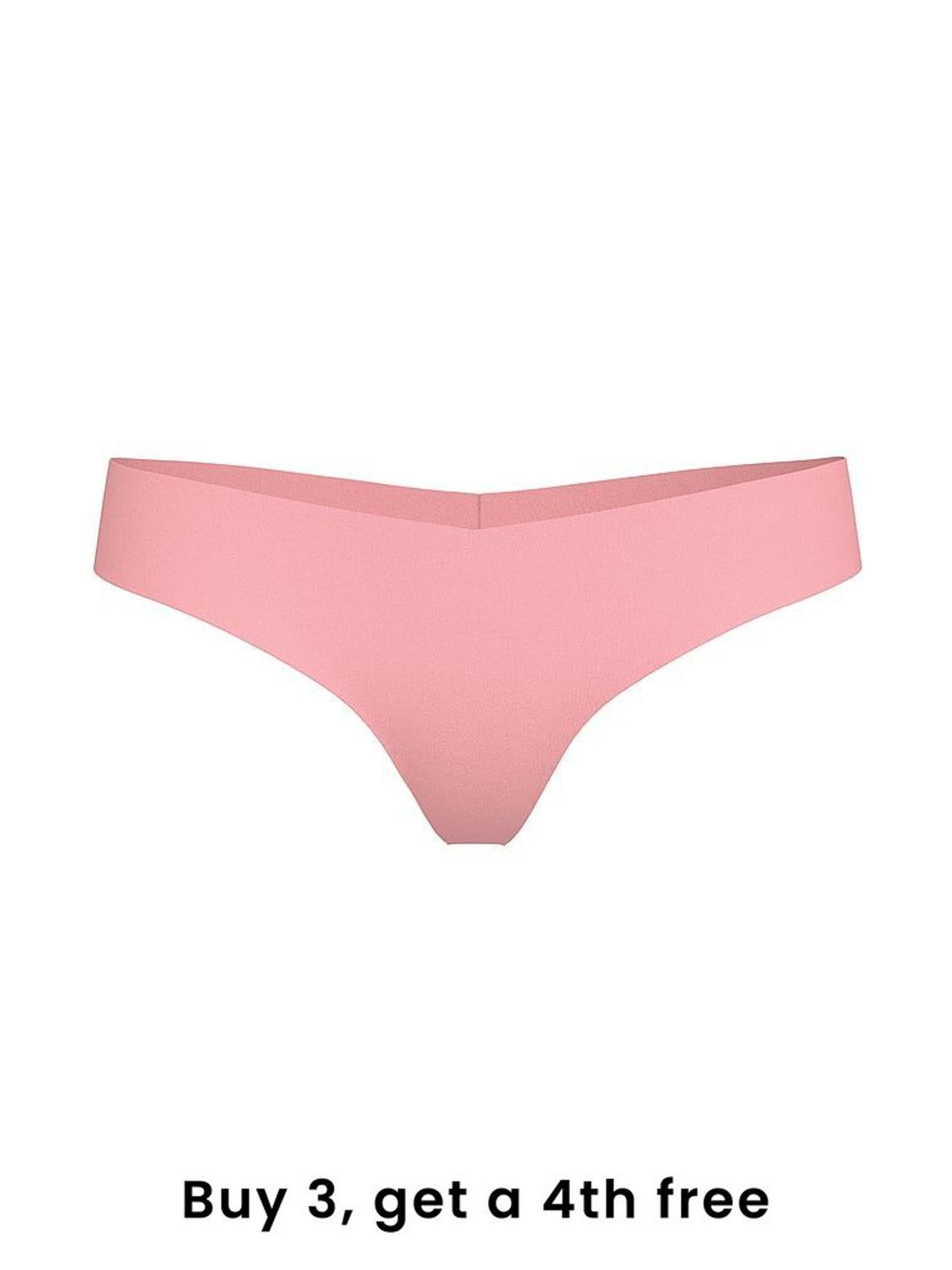 Lilac Pink Thong Knickers (H28747) | £9