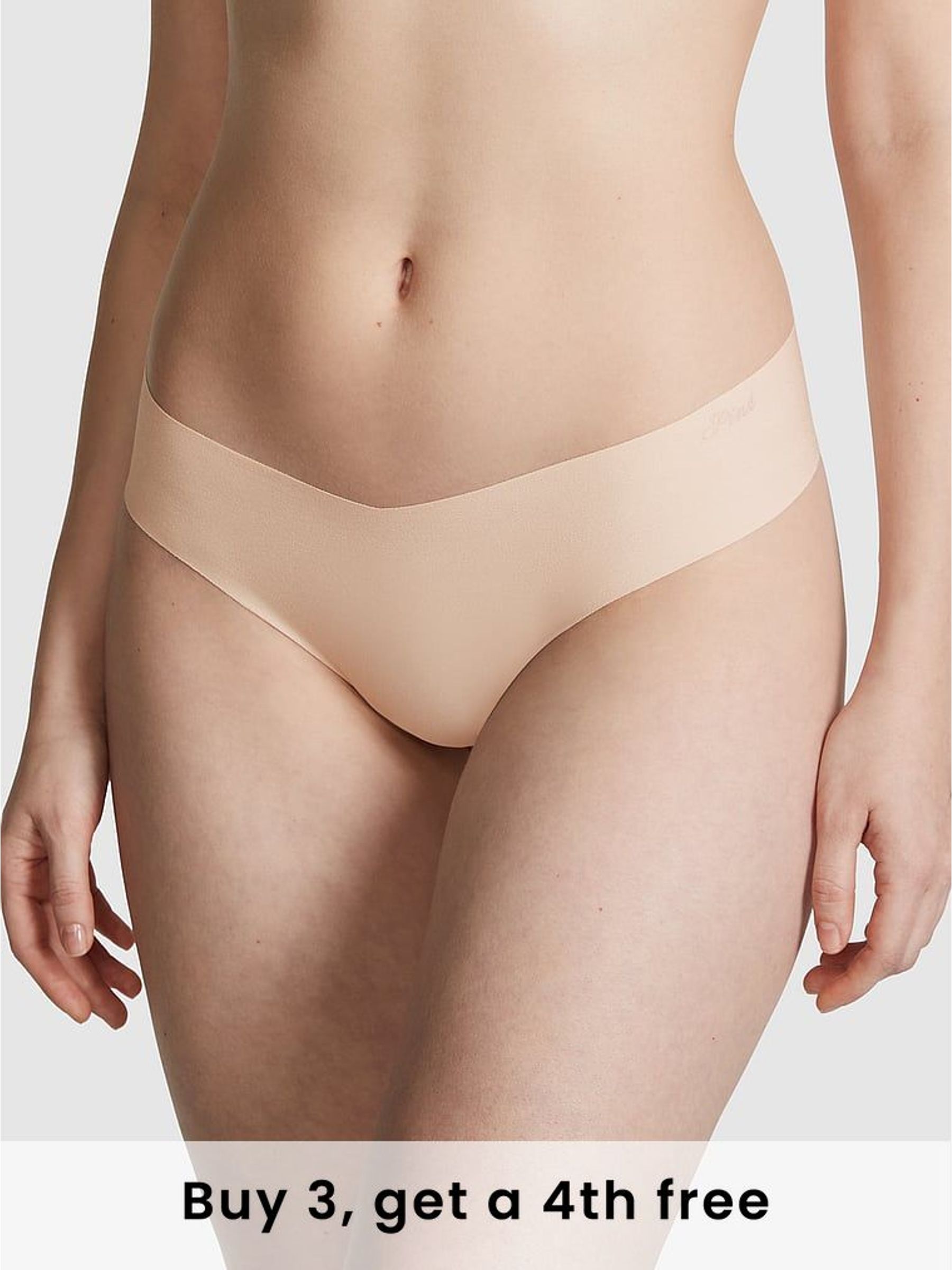Marzipan Nude Thong No Show Knickers (H28751) | £9