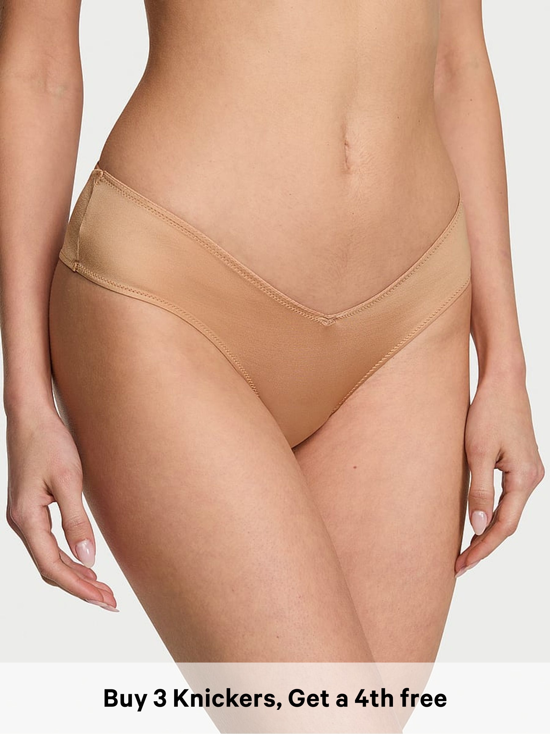 Praline Nude Cheeky Knickers (H28783) | £14