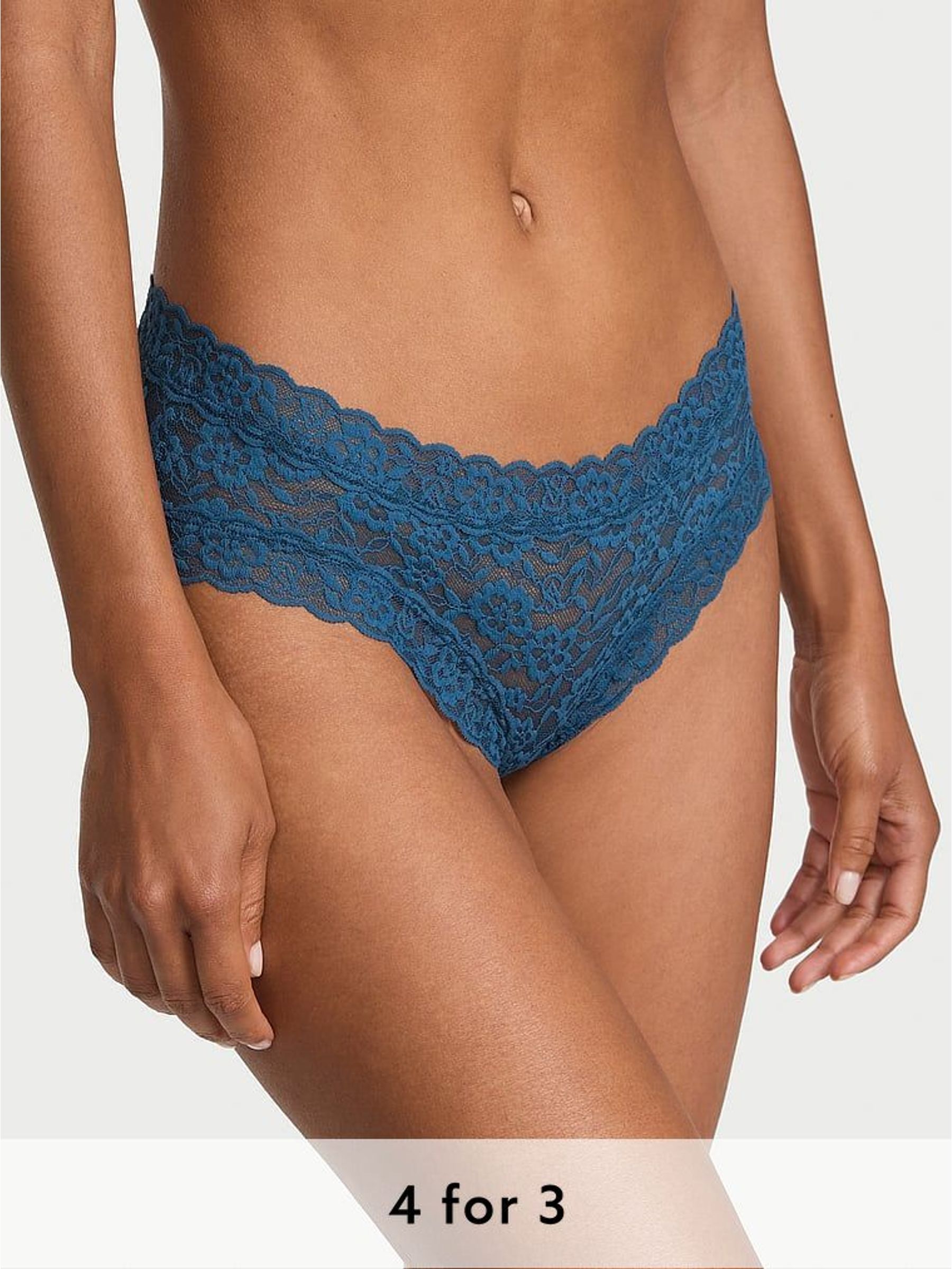 Midnight Sea Blue Cheeky Knickers (H28788) | £9