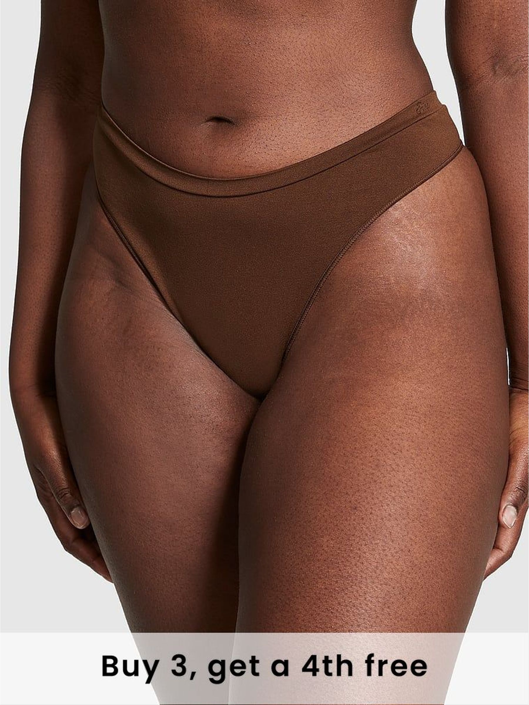 Ganache Nude Thong Seamless Knickers (H29505) | £9