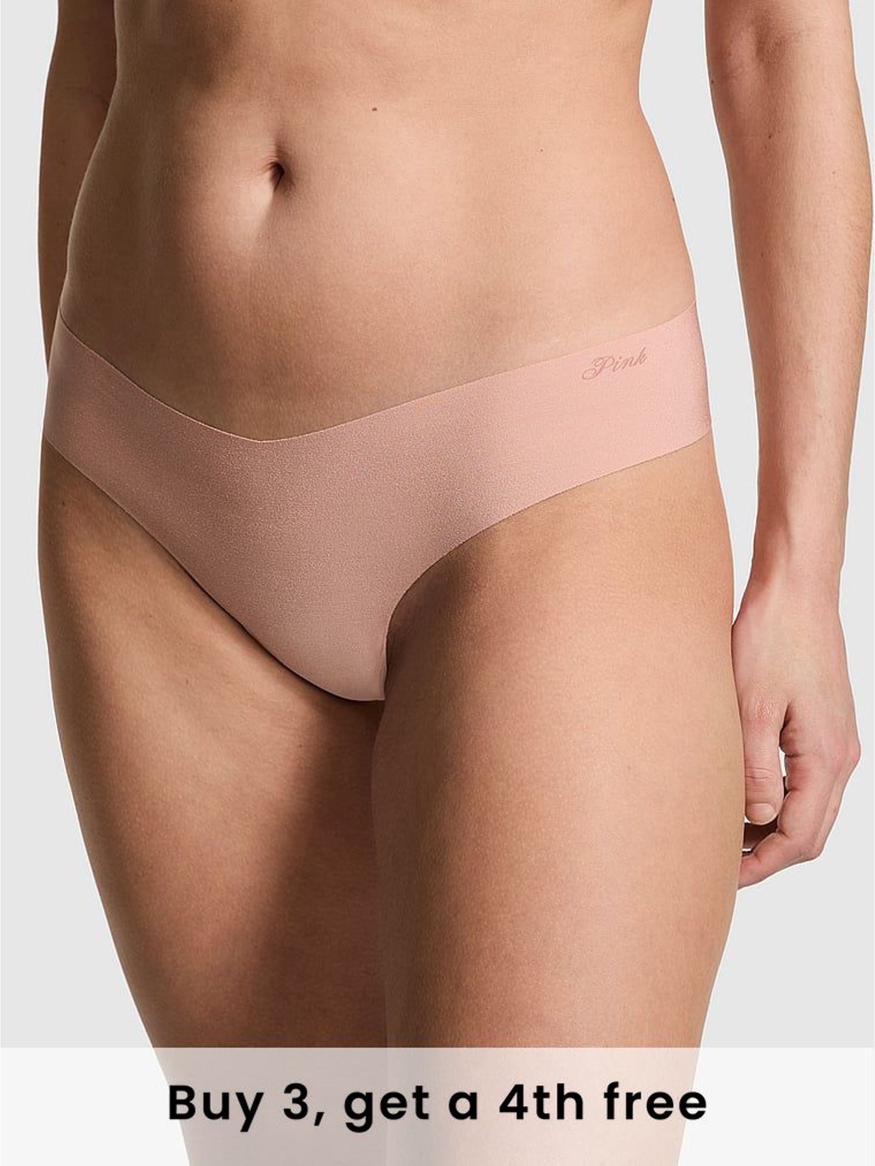 Macaron Nude Thong No Show Knickers (H29519) | £9