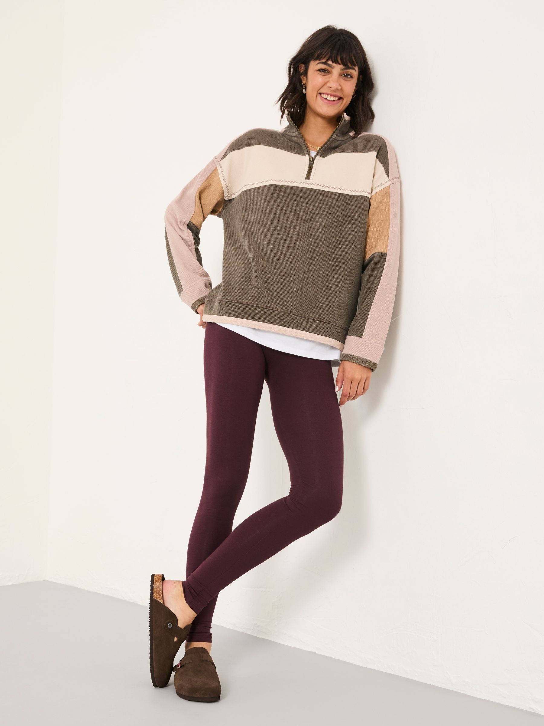 Meribel Purple High Rise Legging (H30064) | £25