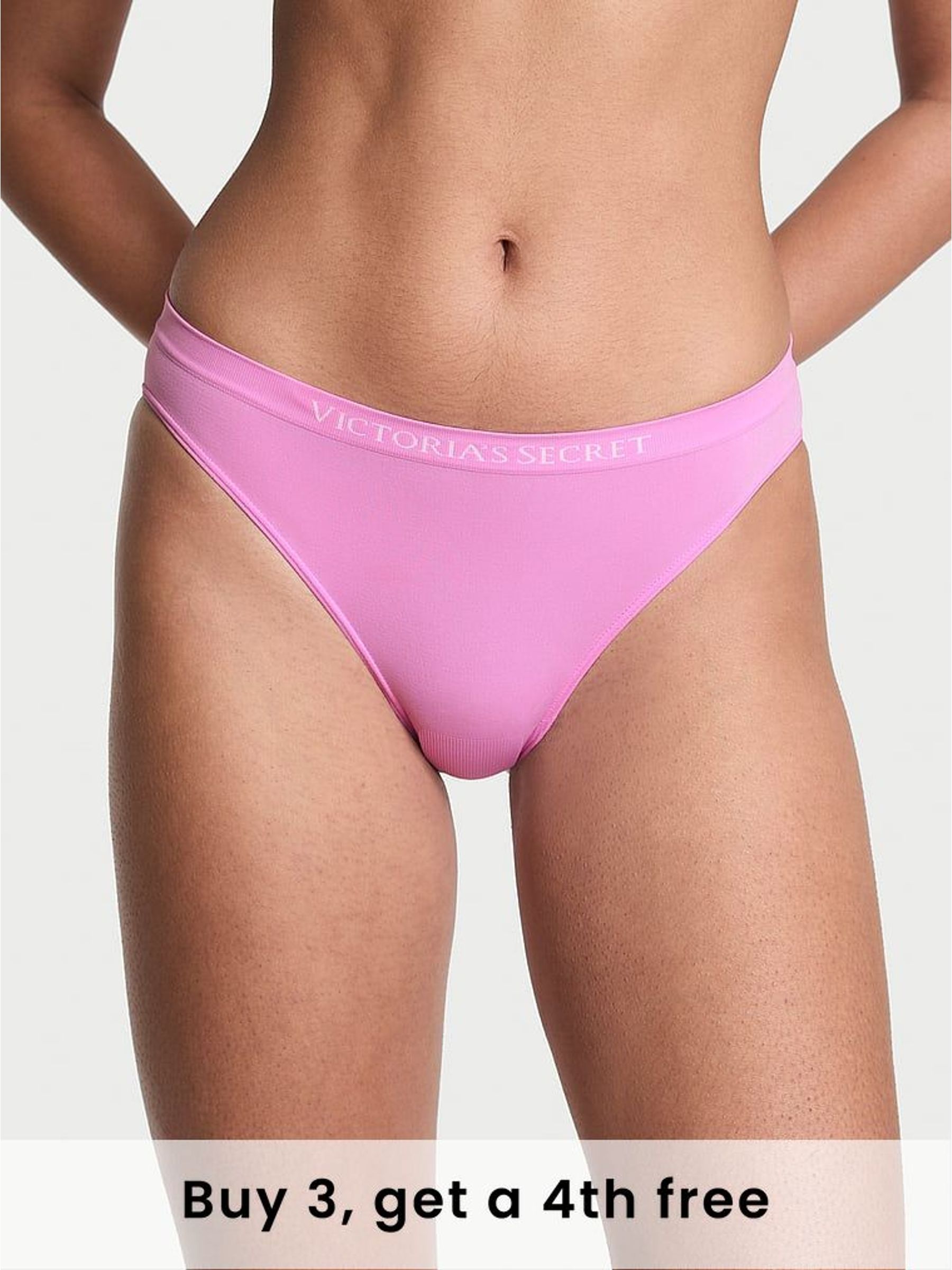 Lilac Shimmer Purple Bikini Knickers (H30410) | £9