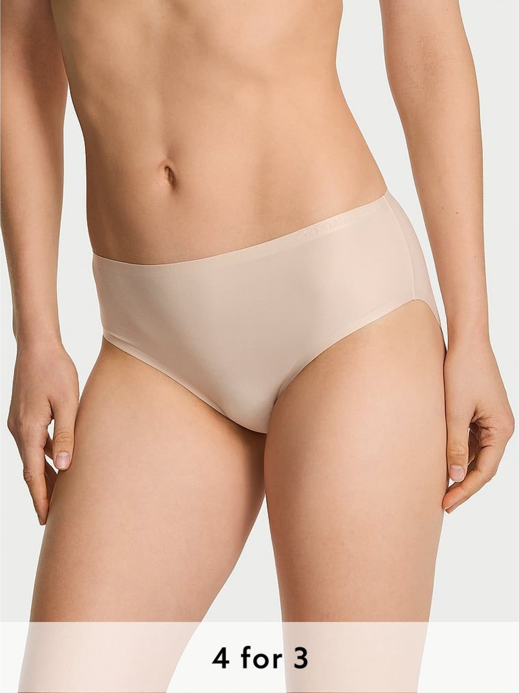 Marzipan Nude Bikini Mid-Rise Knickers (H30419) | £16