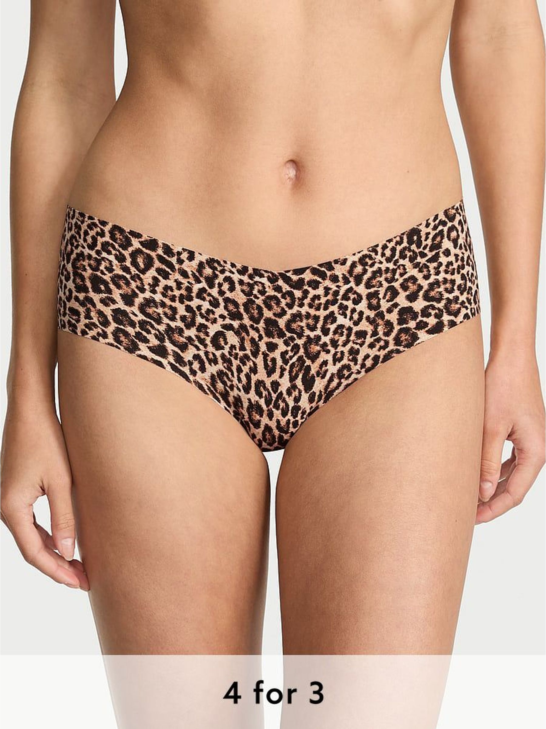 Leopard Brown Cheeky Knickers (H35305) | £9