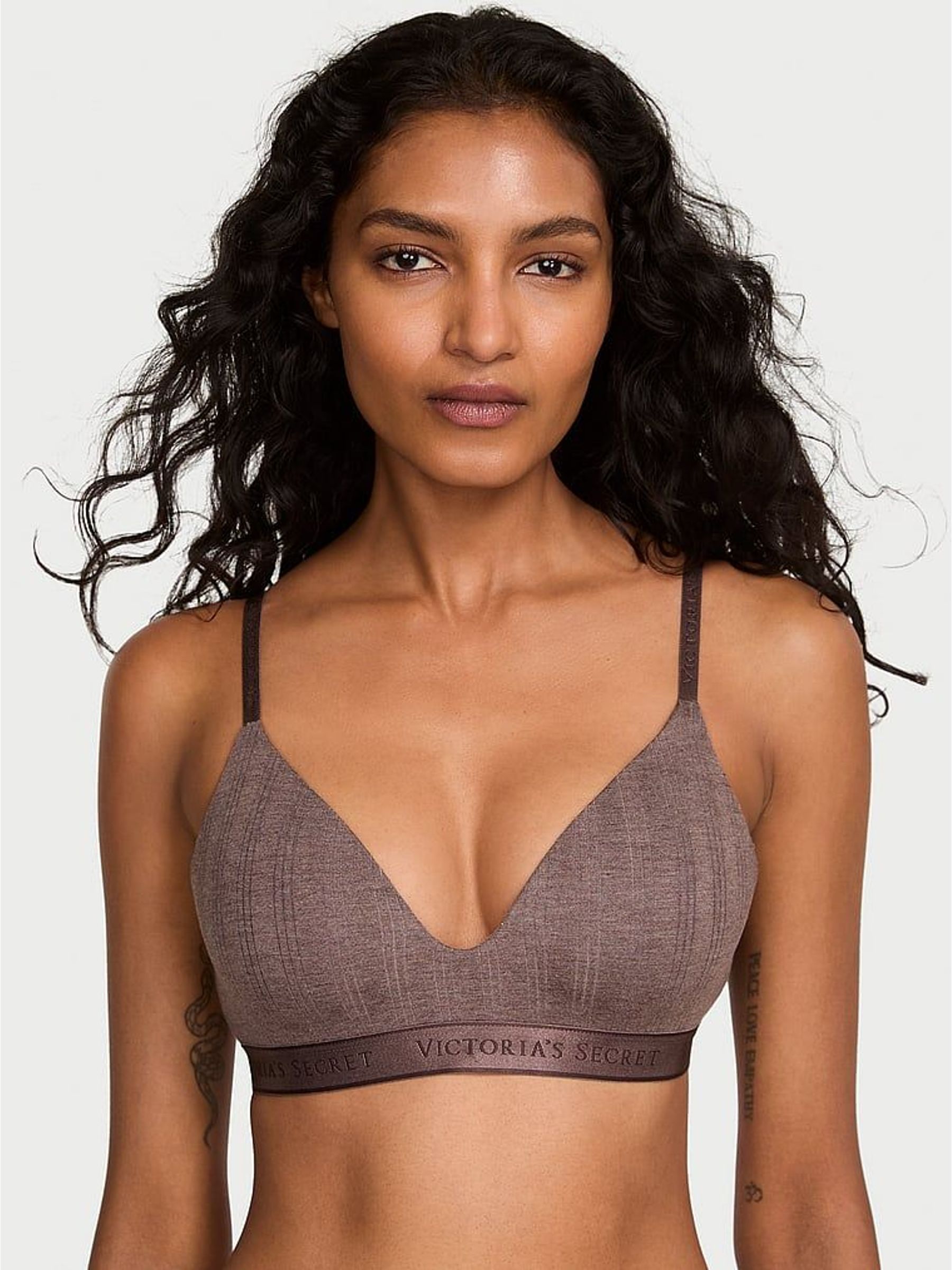Heather Cocoa Blush Nude Non Wired Lightly Lined Modal Bra (H37777) | £39