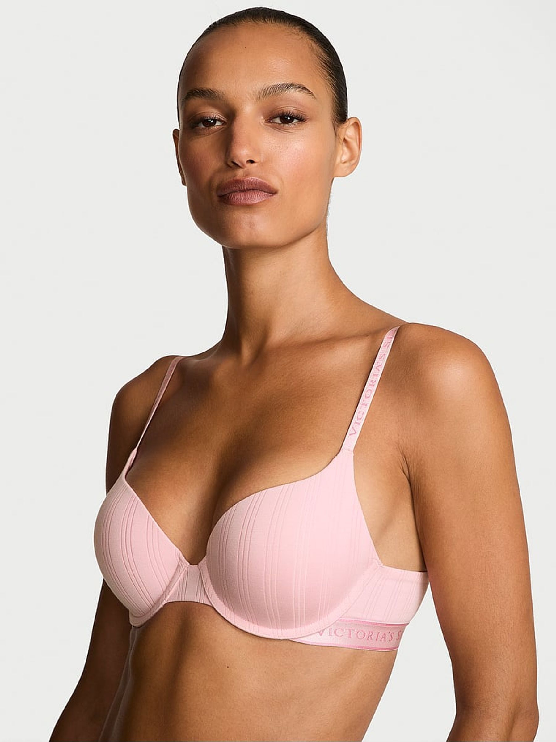 Pretty Blossom PInk Full Cup Push Up Modal Bra (H37783) | £35