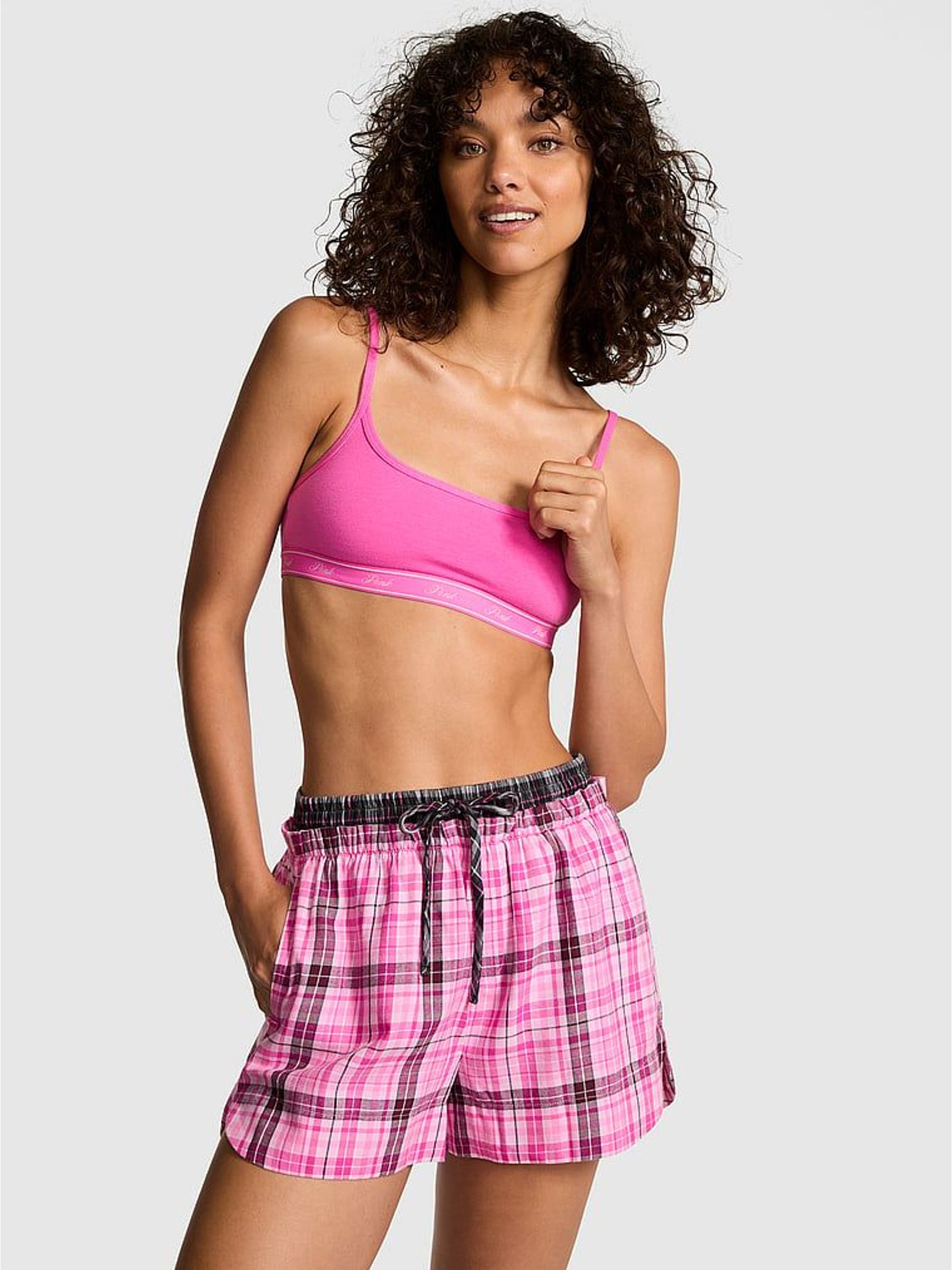 Pink Lolliopop Boyfriend Pyjama Bottoms (H37784) | £29