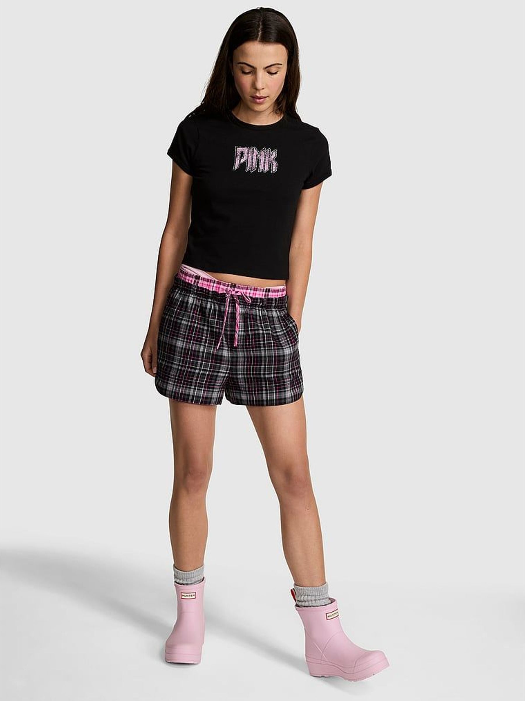 Black Boyfriend Pyjama Bottoms (H37809) | £29