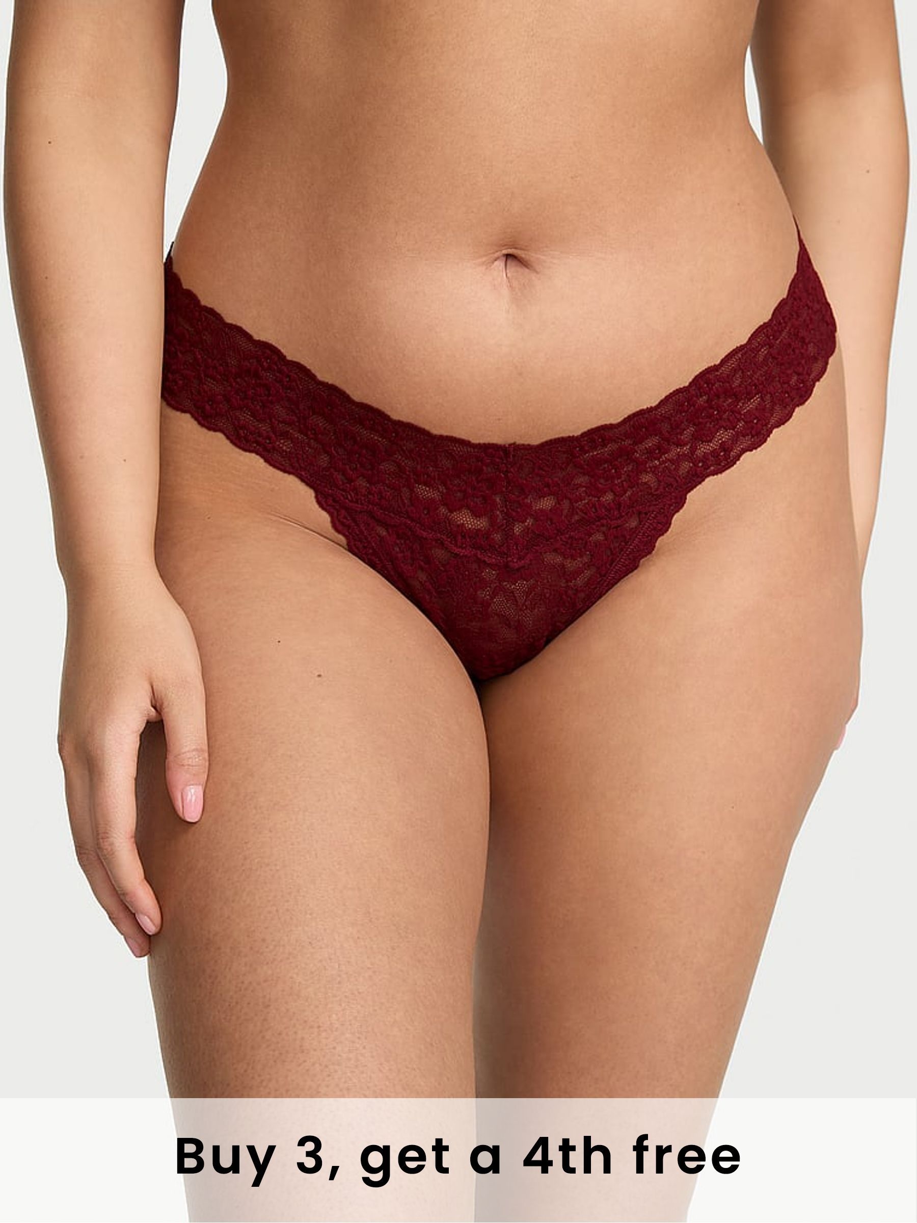 Red Lacquer Thong Knickers (H37811) | £9