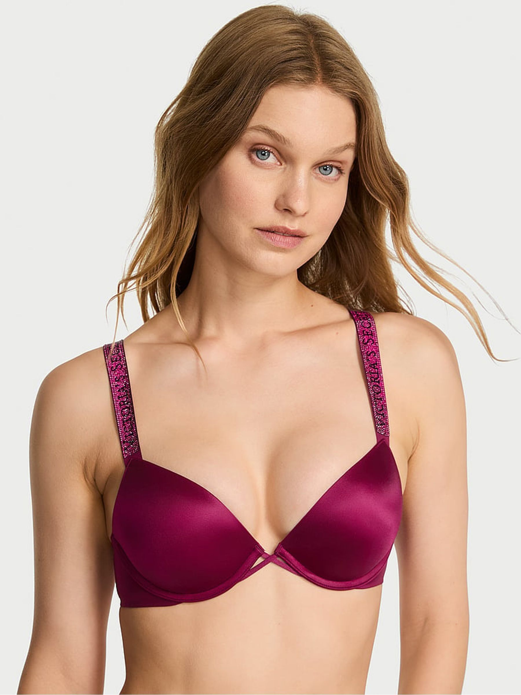 Fresh Jam Purple Push Up Shine Strap Bra (H37828) | £59