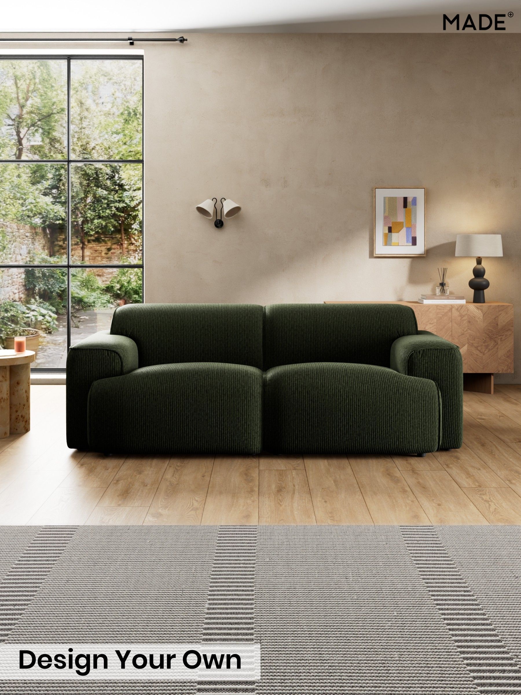 Matt Corduroy/Fennel Green - Avalon By Made