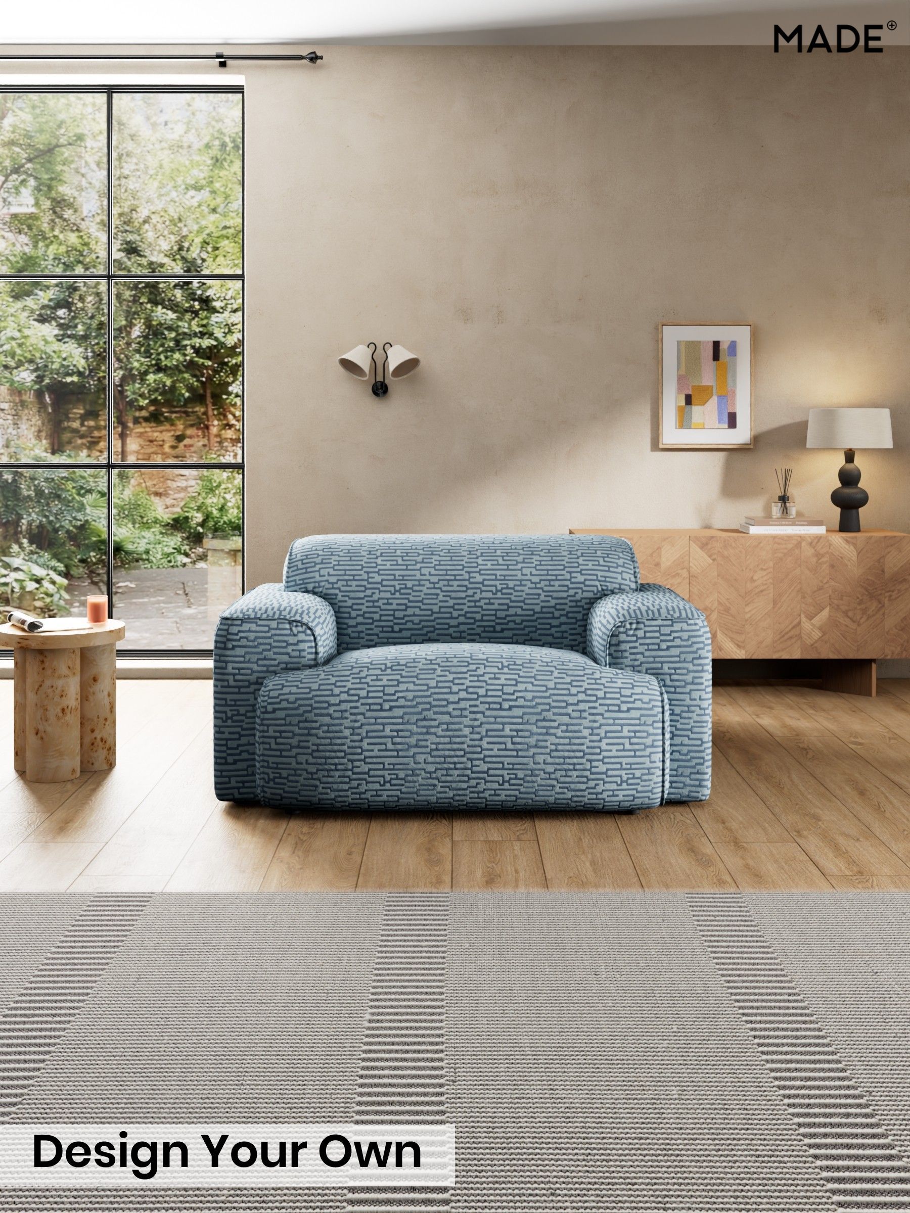 Great Hey by Harlequin/Atlantic Blue - Avalon By Made