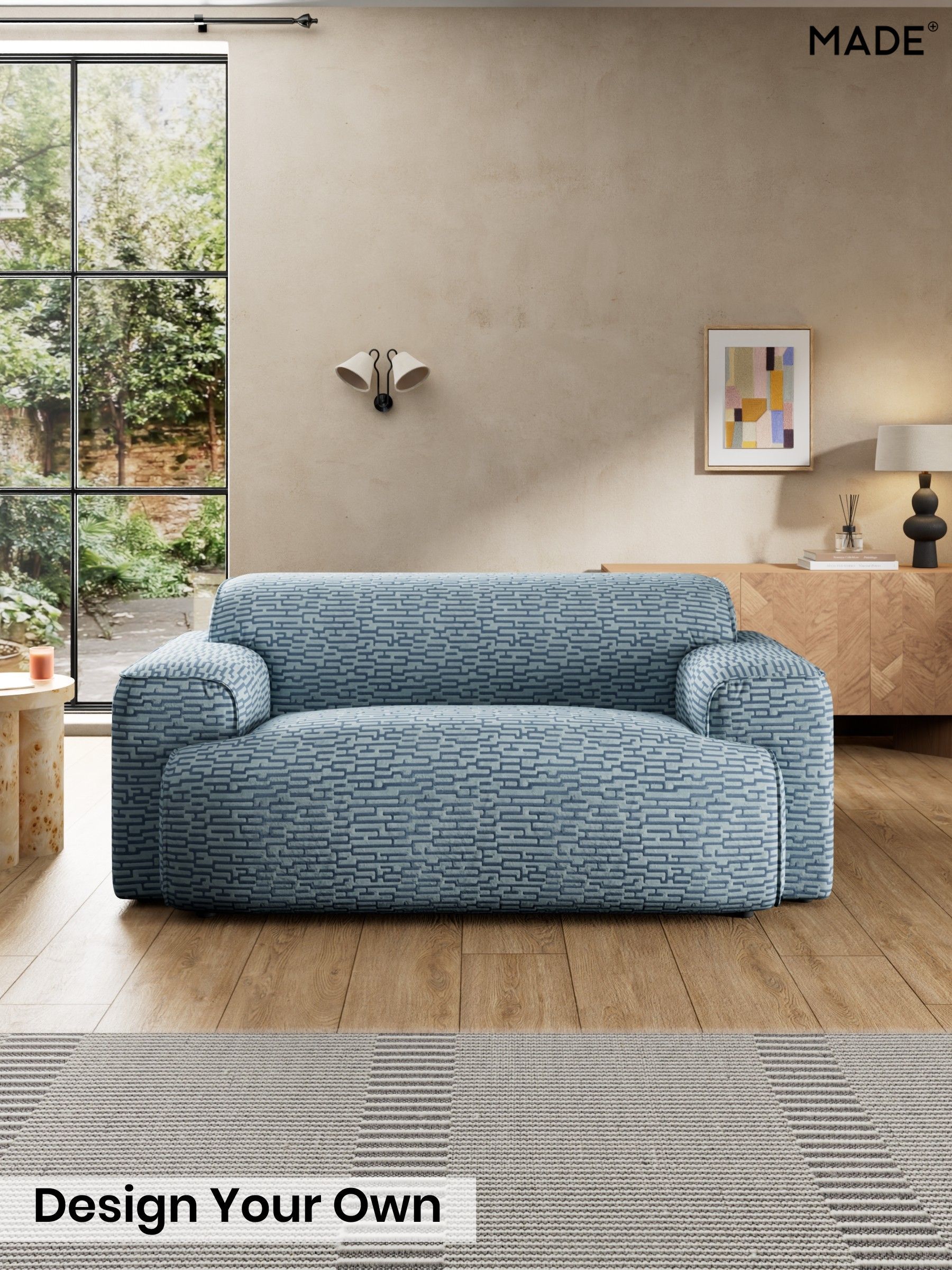 Great Hey by Harlequin/Atlantic Blue - Avalon By Made