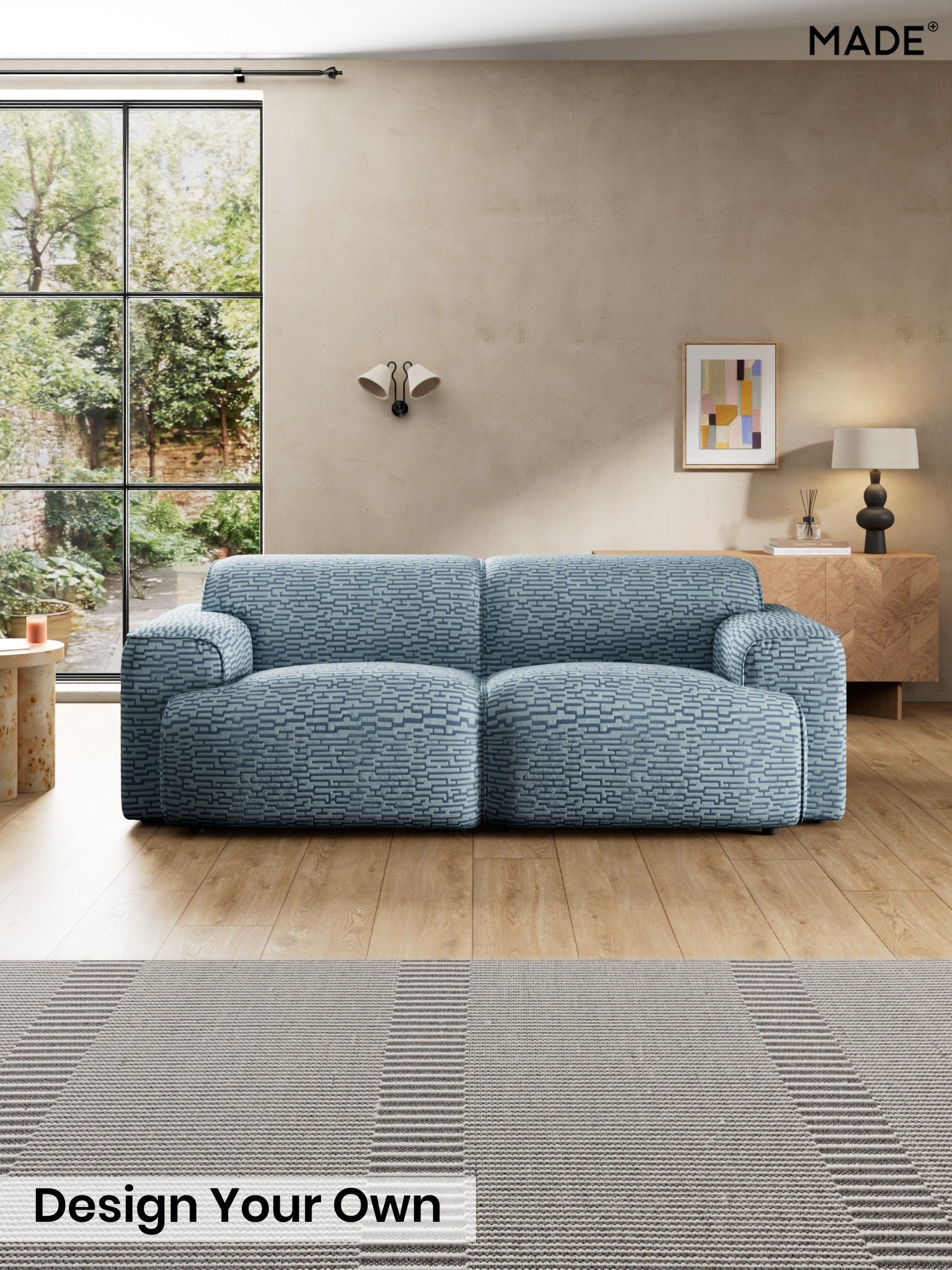 Great Hey by Harlequin/Atlantic Blue - Avalon By Made