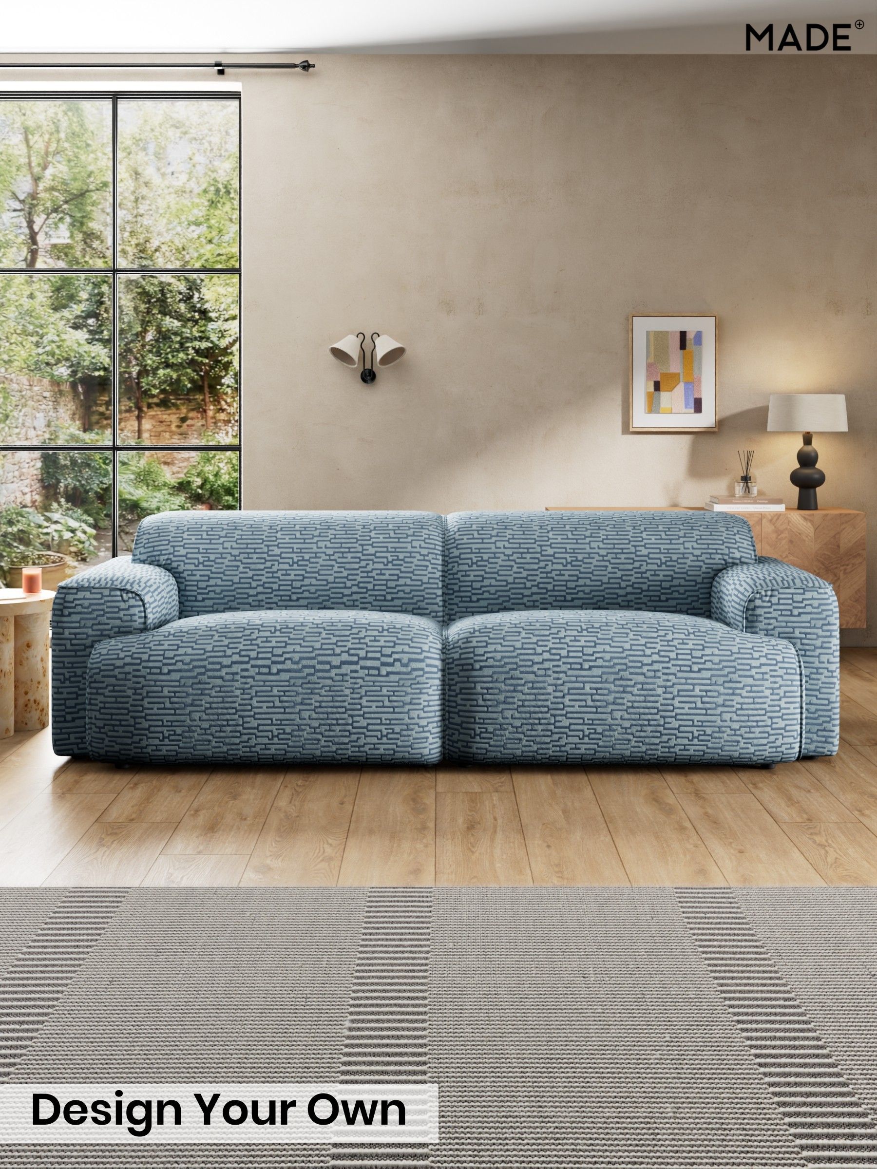 Great Hey by Harlequin/Atlantic Blue - Avalon By Made
