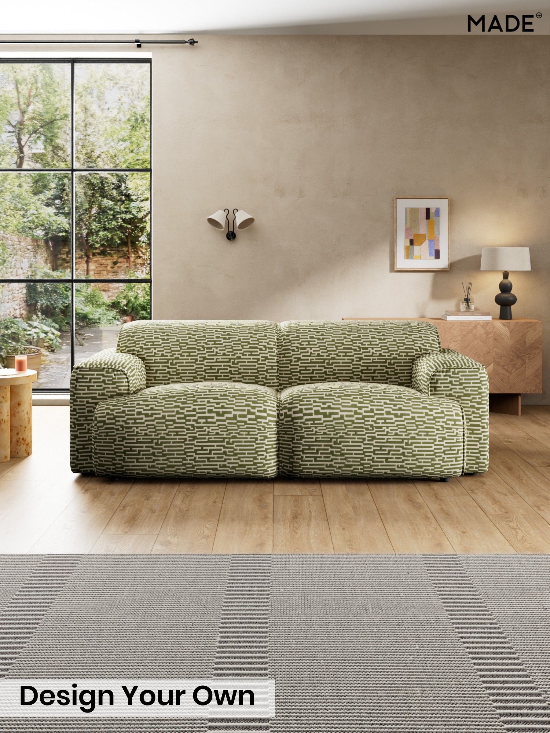 Great Hey by Harlequin/Matcha Green - Avalon By Made