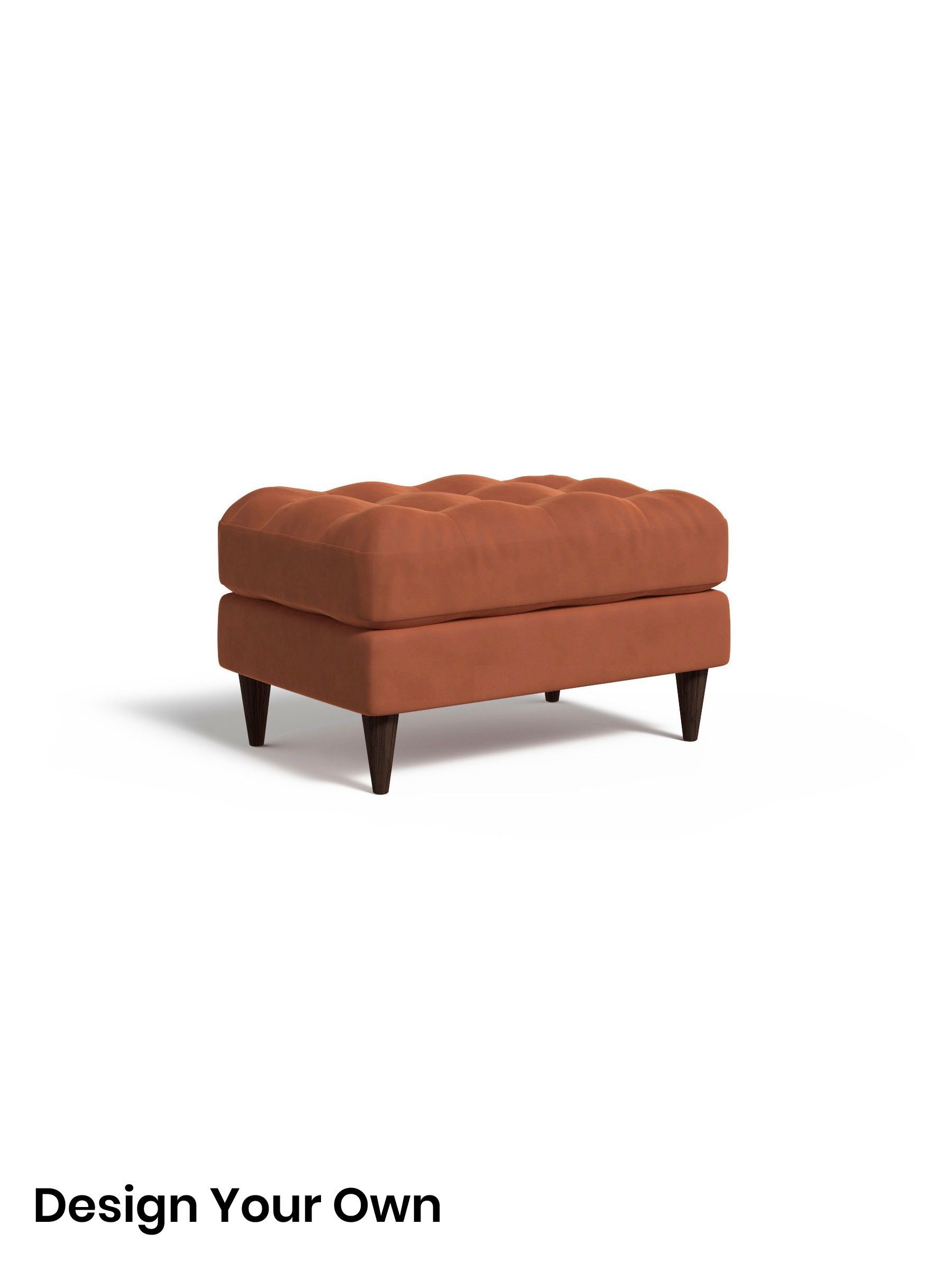 Matt Velvet Easy Clean/Burnt Orange - Scott By Made