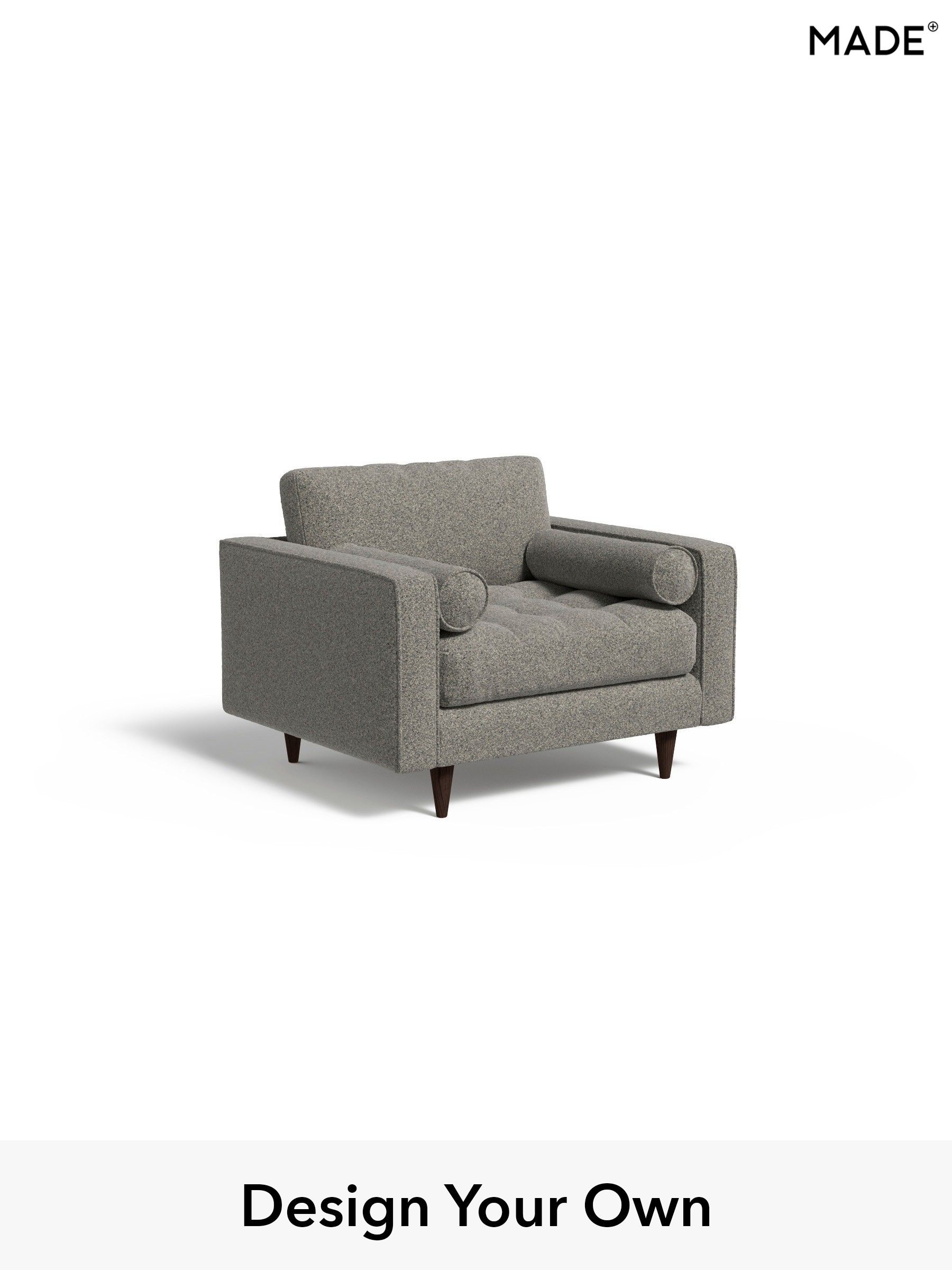 Soft Touch Boucle/Grey Marl - Scott By Made