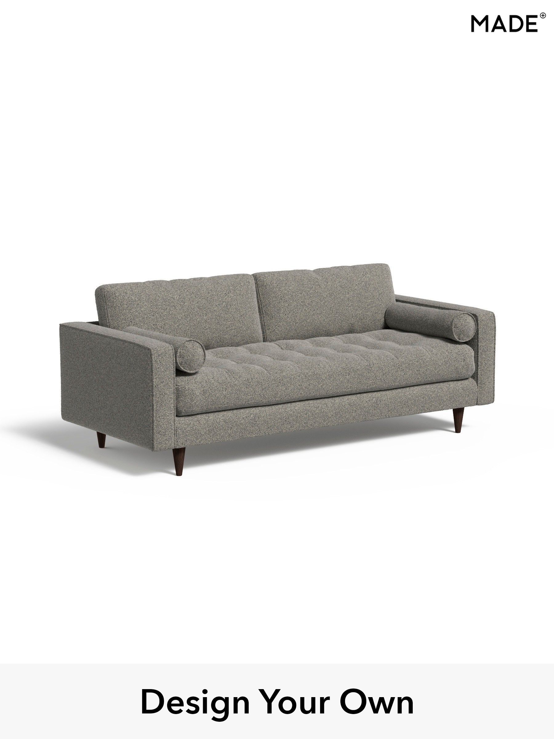 Soft Touch Boucle/Grey Marl - Scott By Made