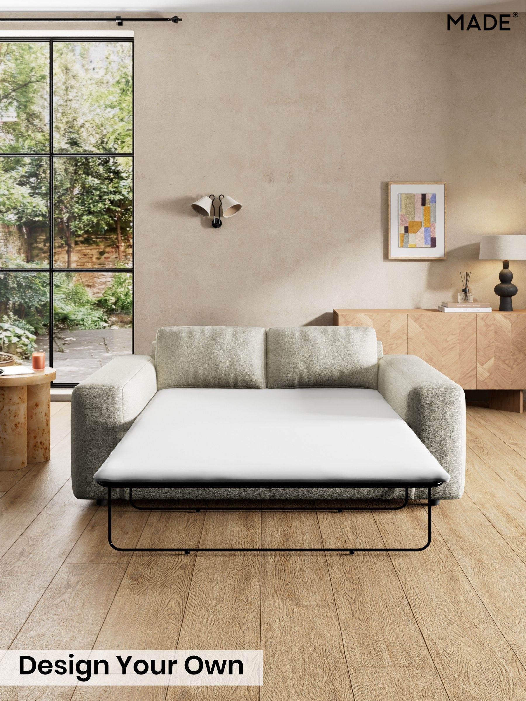 Soft Touch Boucle/Natural Linen - Alec By Made