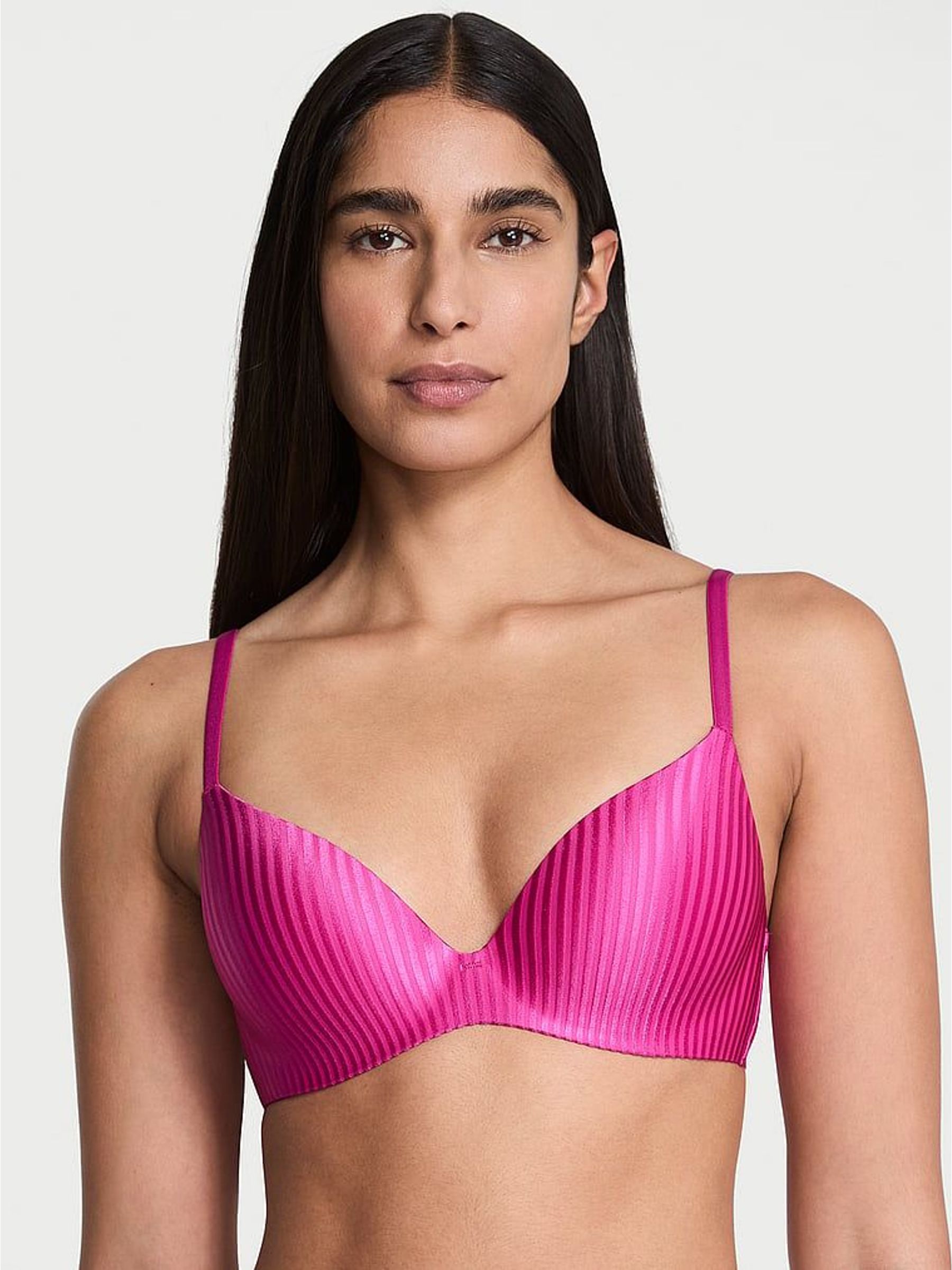 Allure Pink Lightly Lined Demi Flexfactor Bra (H42283) | £40