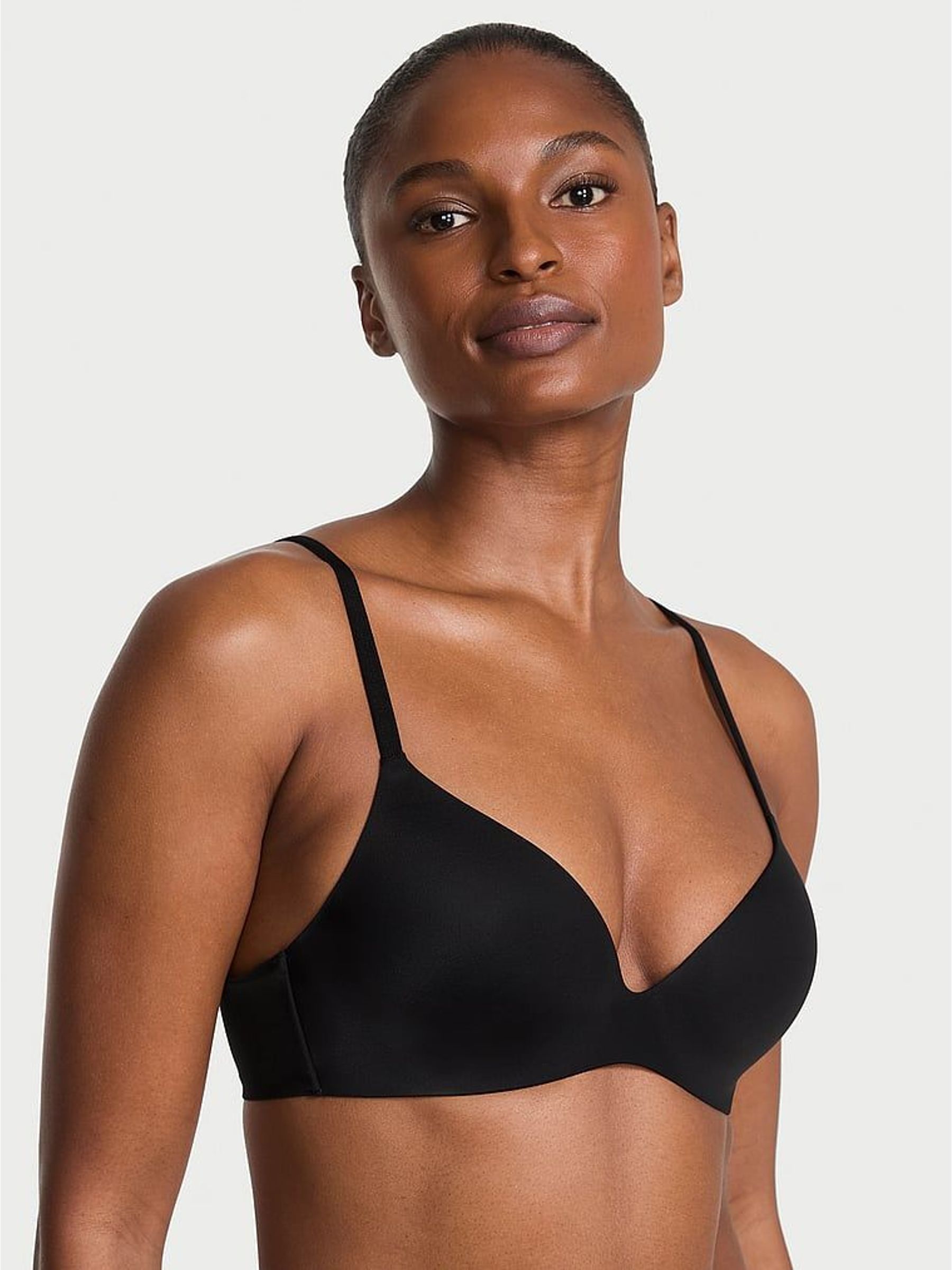 Black Lightly Lined Demi Flexfactor Bra (H42288) | £40