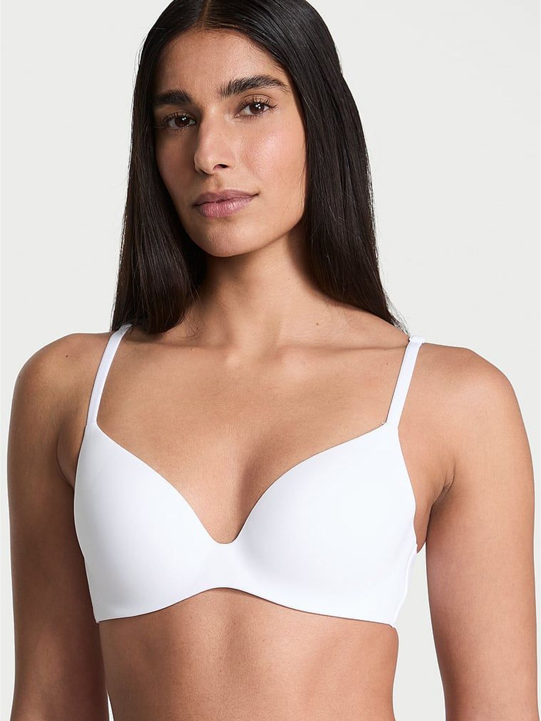 White Lightly Lined Demi Flexfactor Bra (H42290) | £40