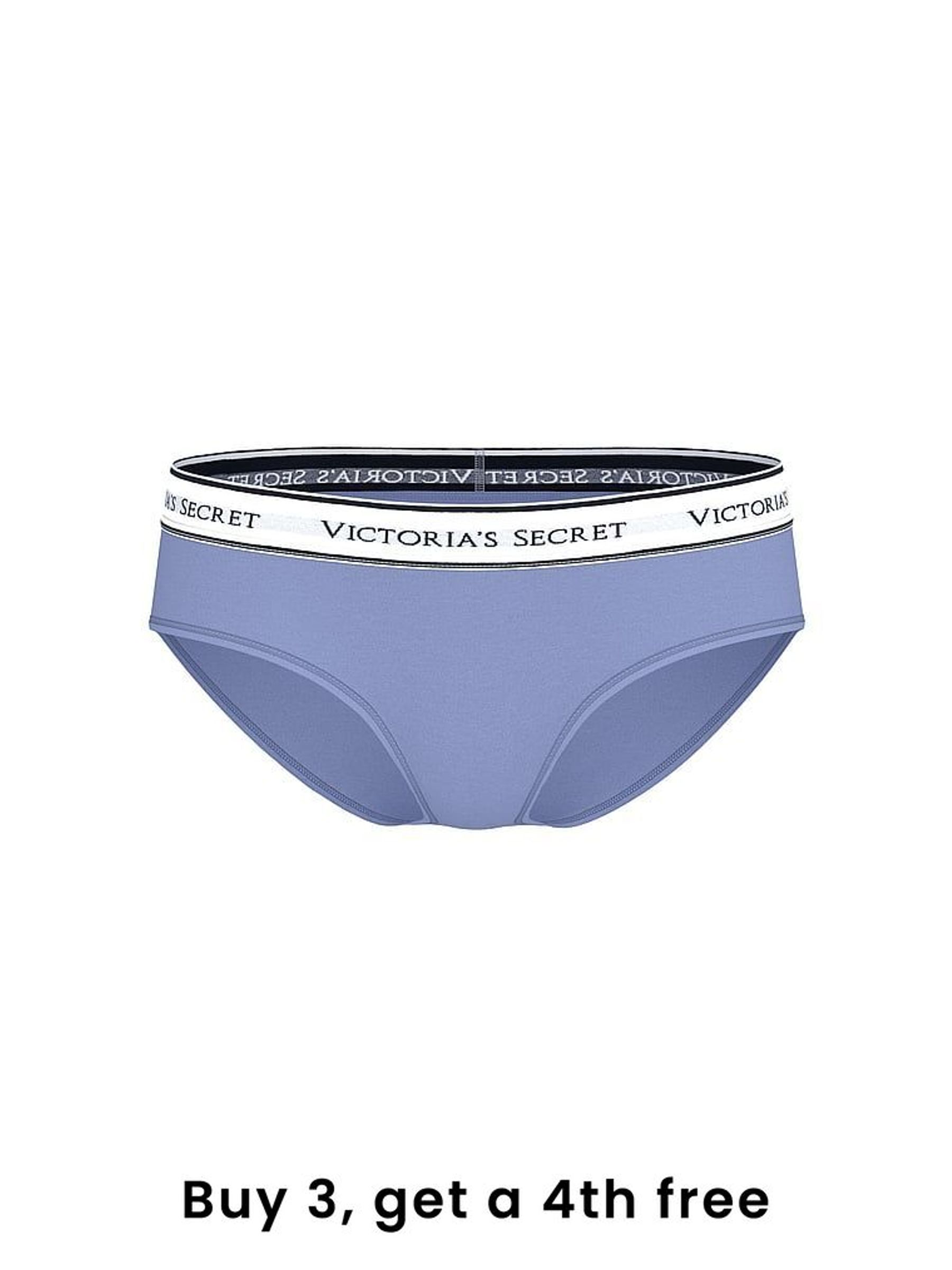 Smokey Blue Cheeky Logo Knickers (H43124) | £9