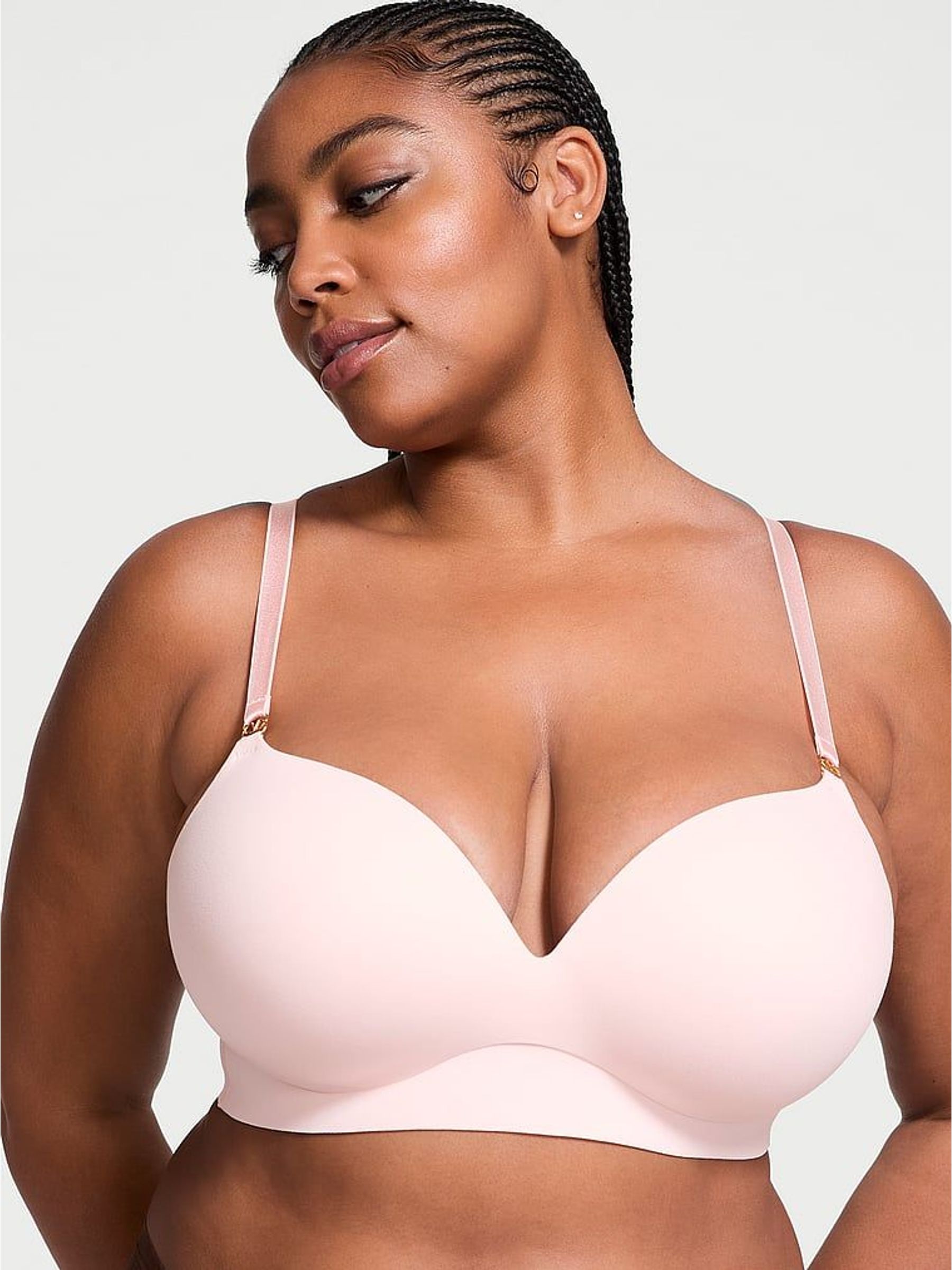 Purest Pink Non Wired Push Up Bra (H43175) | £39
